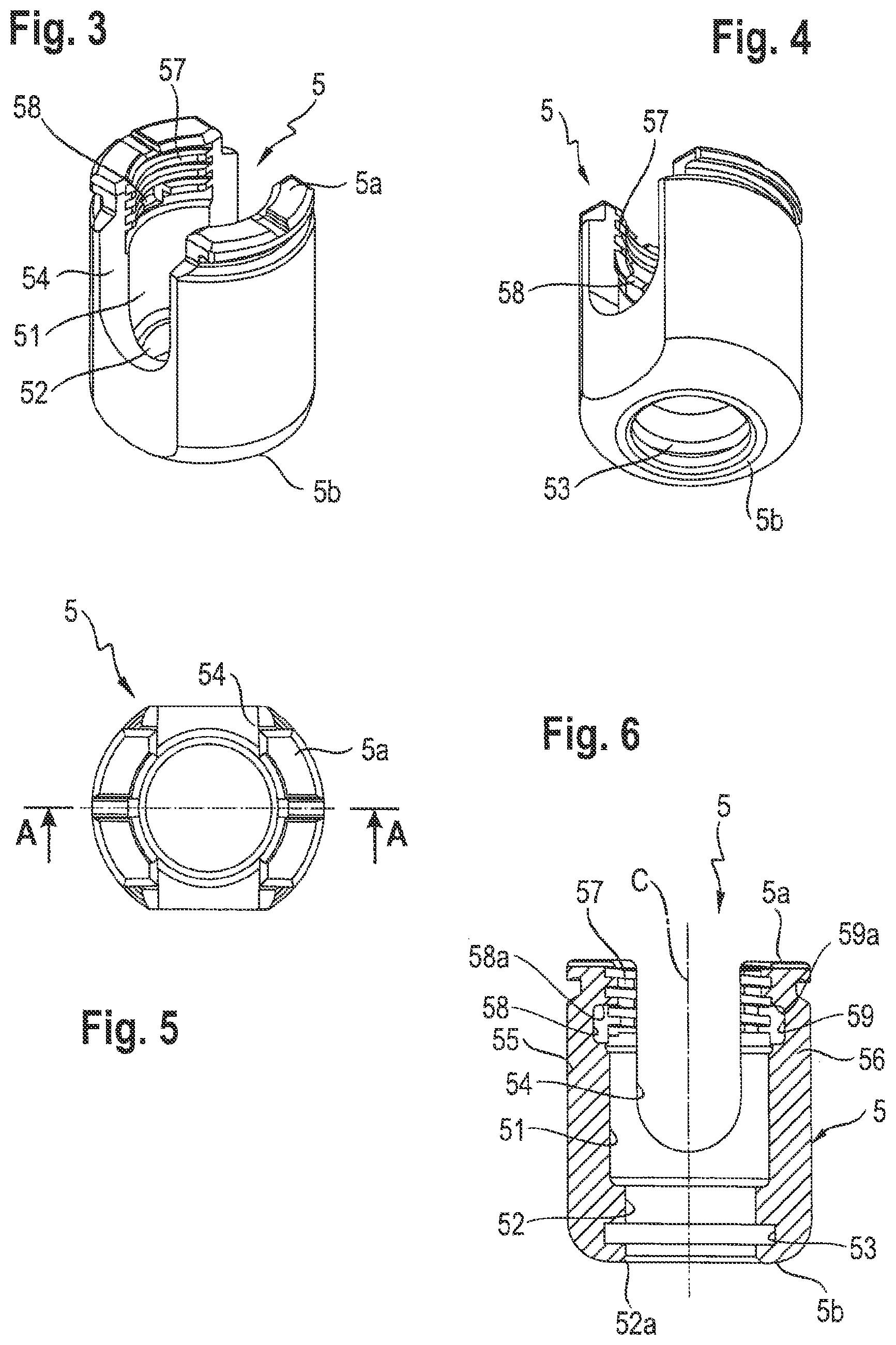 Patent US12564431 Figure 2 – Polyaxial bone anchoring device