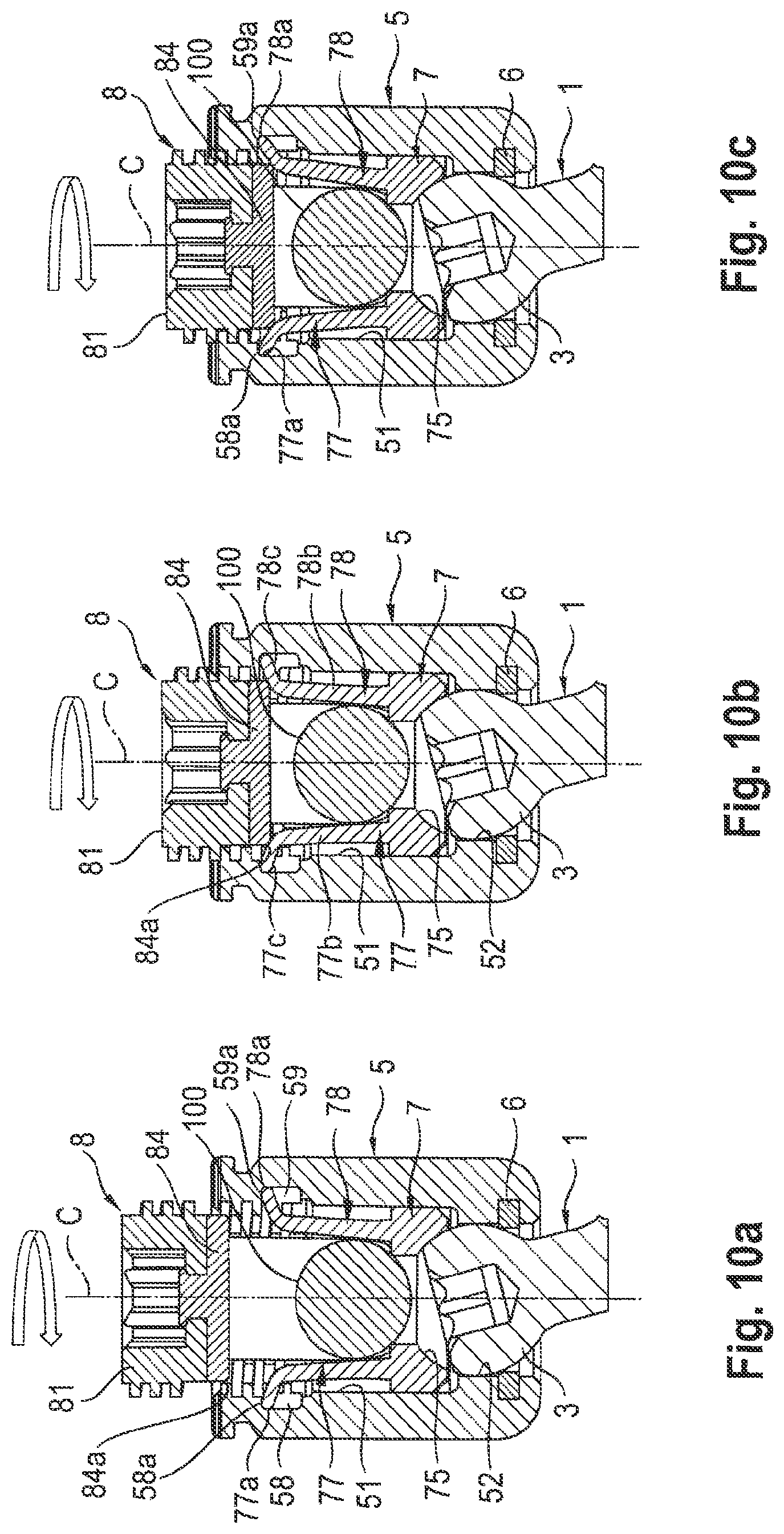 Patent US12564431 Figure 4 – Polyaxial bone anchoring device