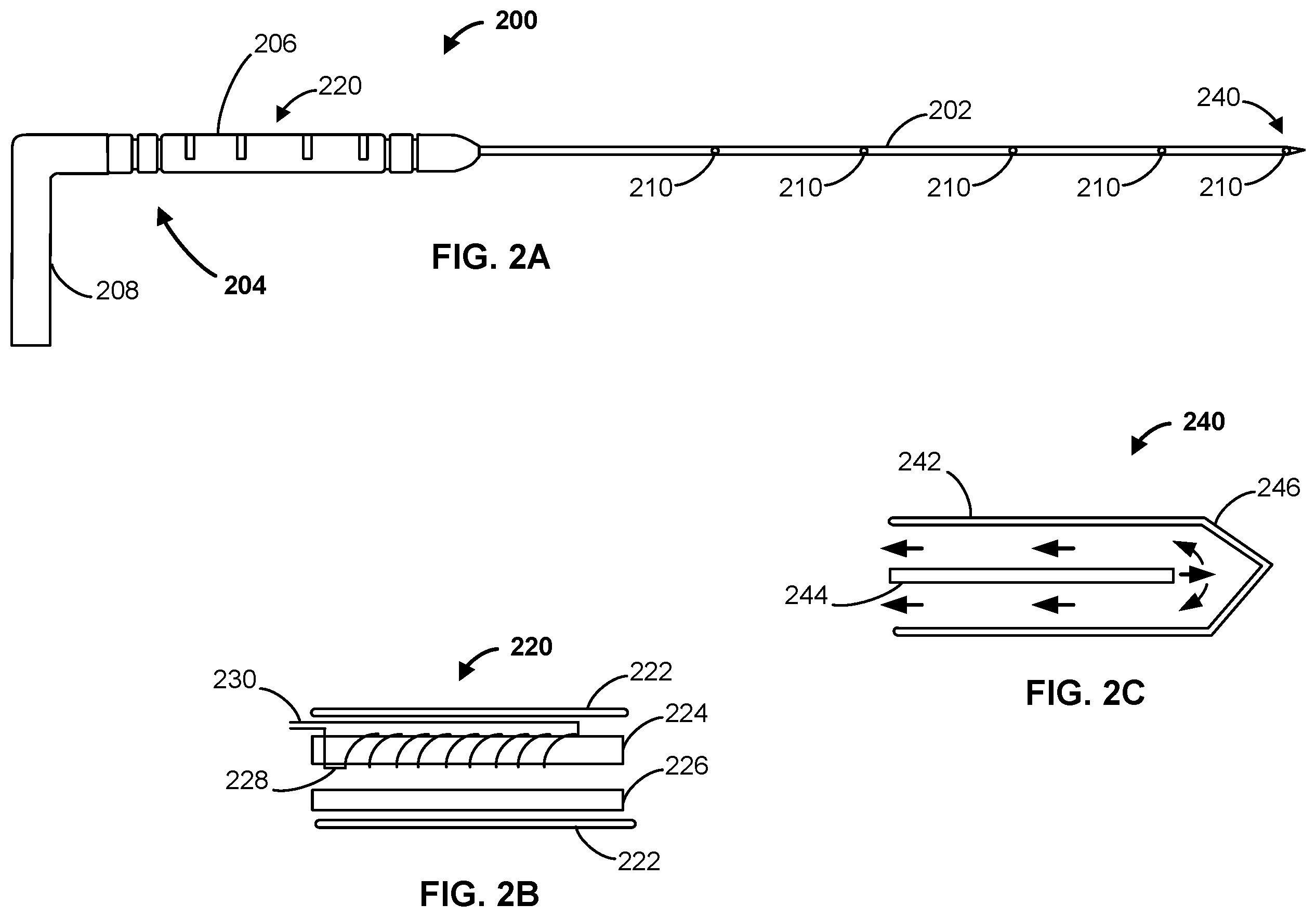 Patent US12564433 Figure 2 – Apparatuses and methods for ablation treatments including probes with handle heating