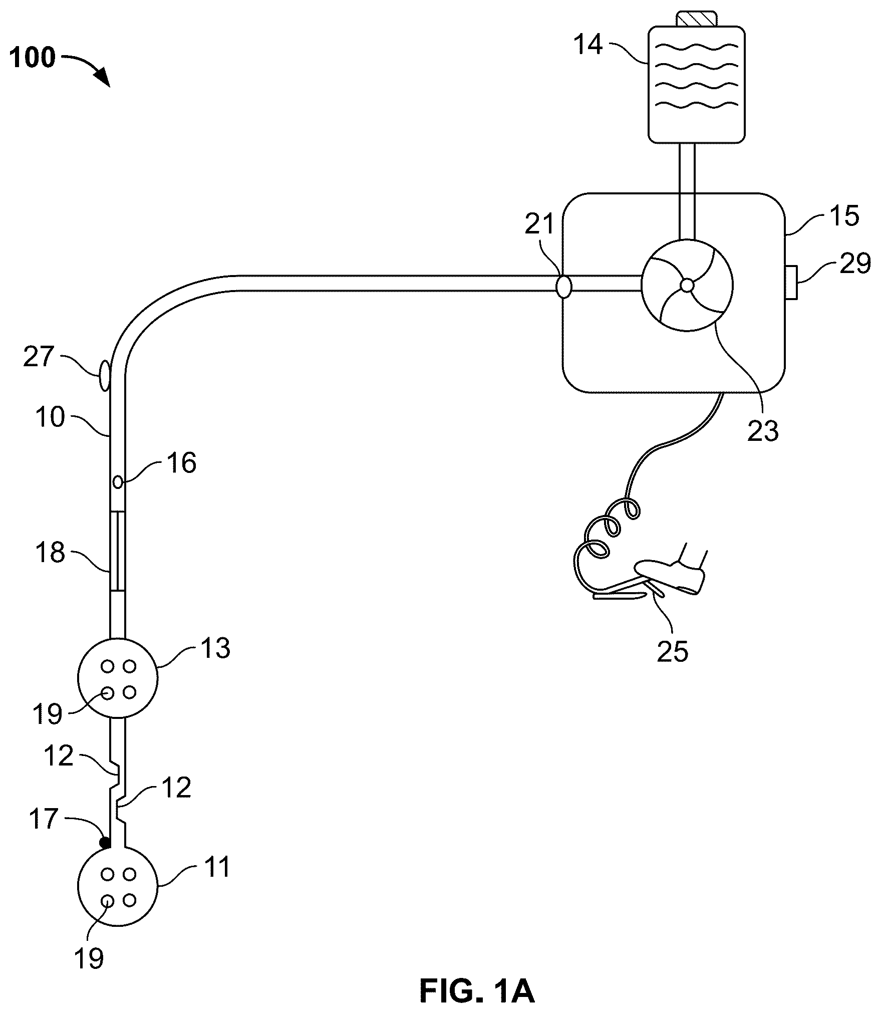 Patent US12564435 Figure 1 – Multi-dose duodenal ablation through an endoscope