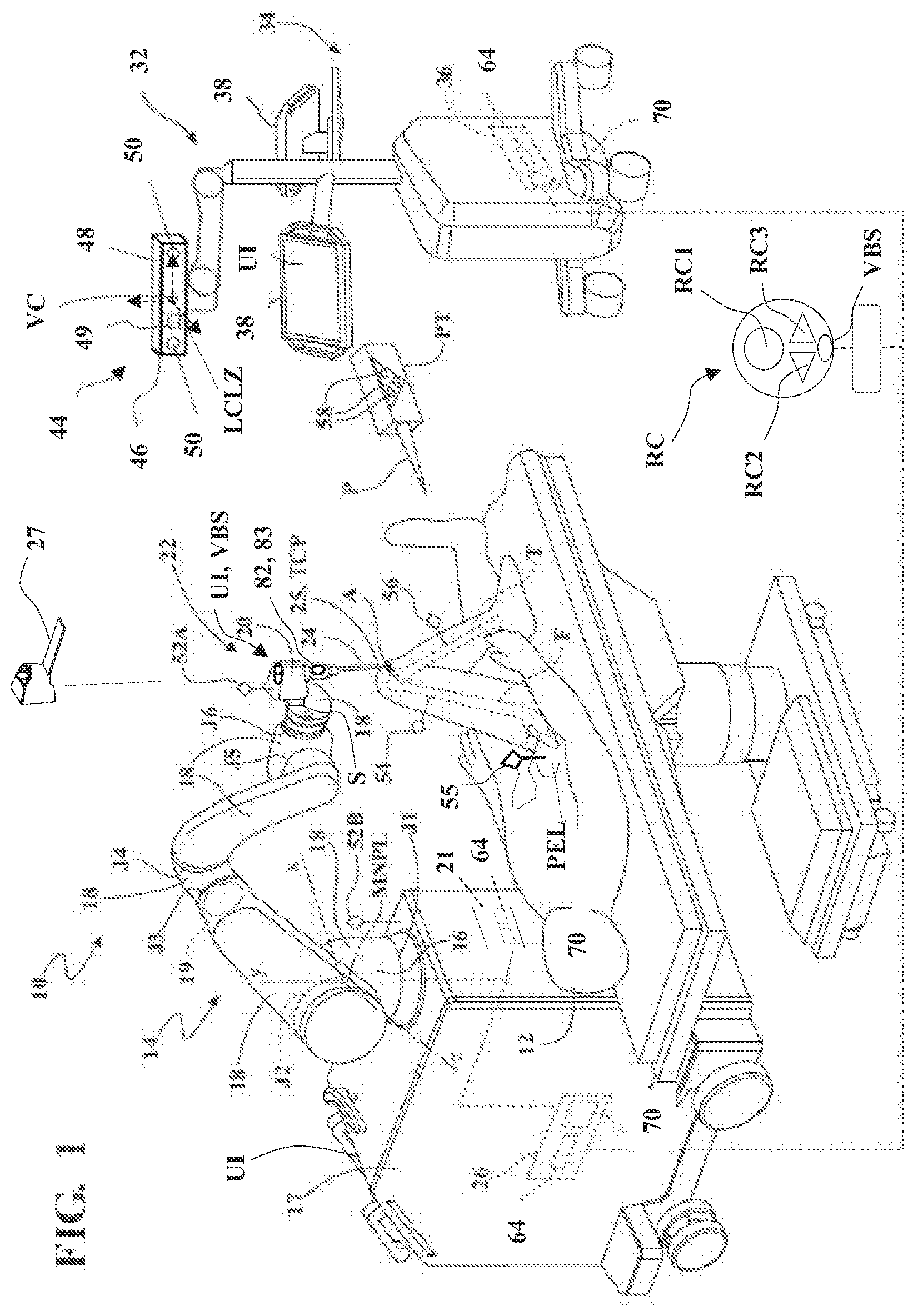 Patent US12564455 Figure 1 – Systems and methods for controlling robotic movement of a tool based on a virtual boundary