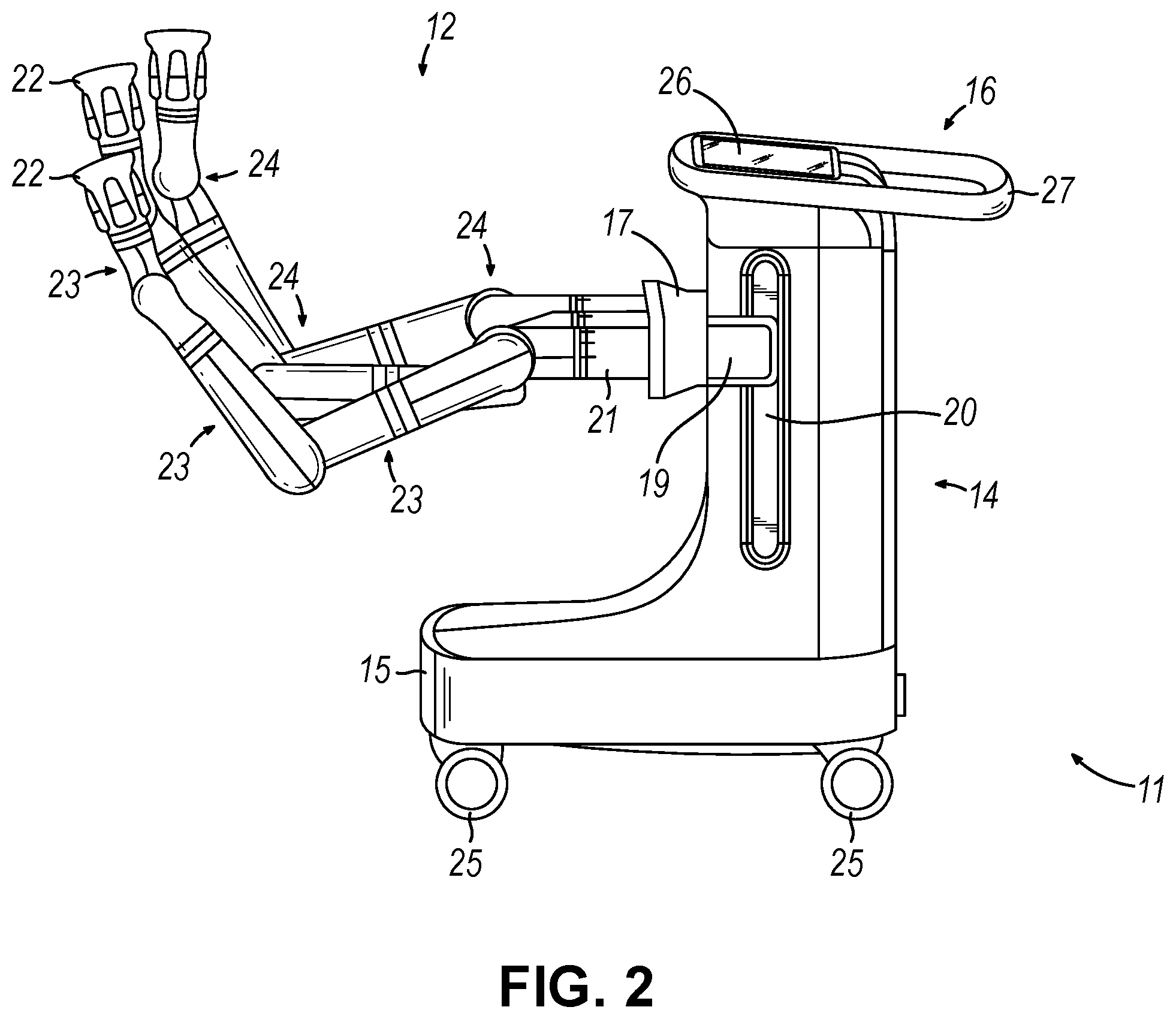 Patent US12564456 Figure 2 – Modular colpotomy cup component for robotically controlled uterine manipulator