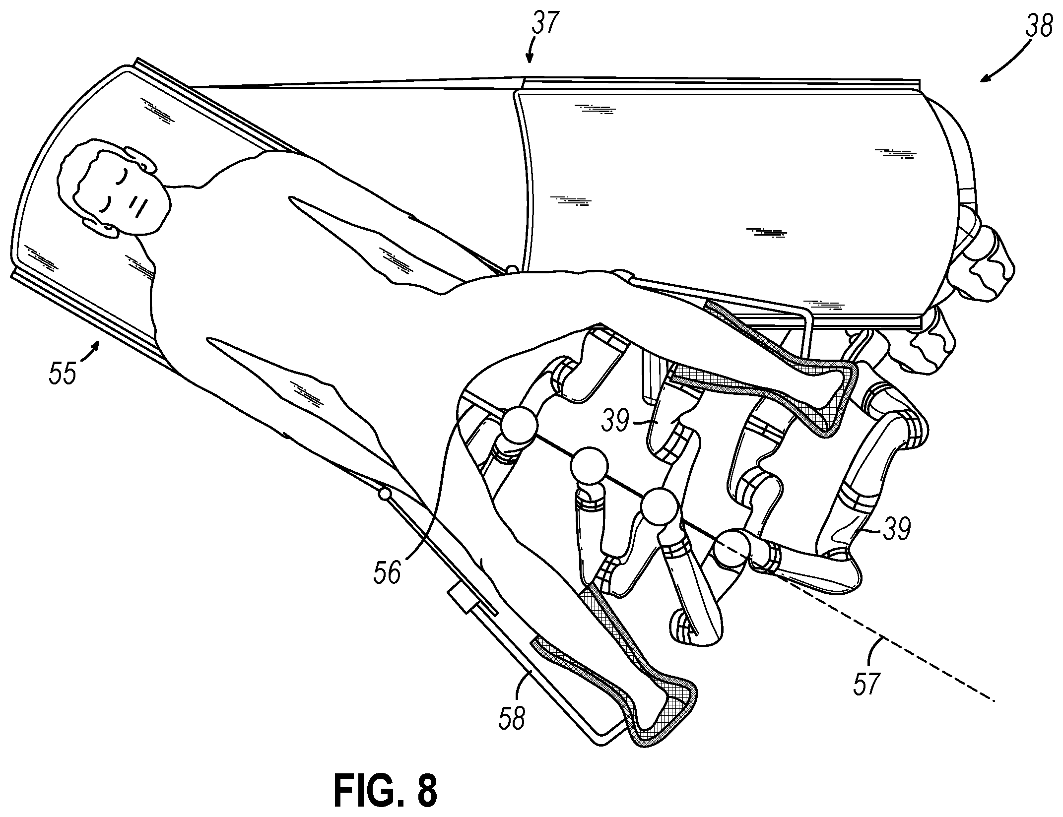 Patent US12564456 Figure 8 – Modular colpotomy cup component for robotically controlled uterine manipulator