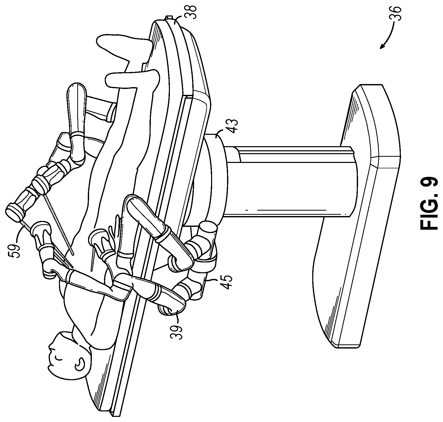 Patent US12564456 Figure 9 – Modular colpotomy cup component for robotically controlled uterine manipulator