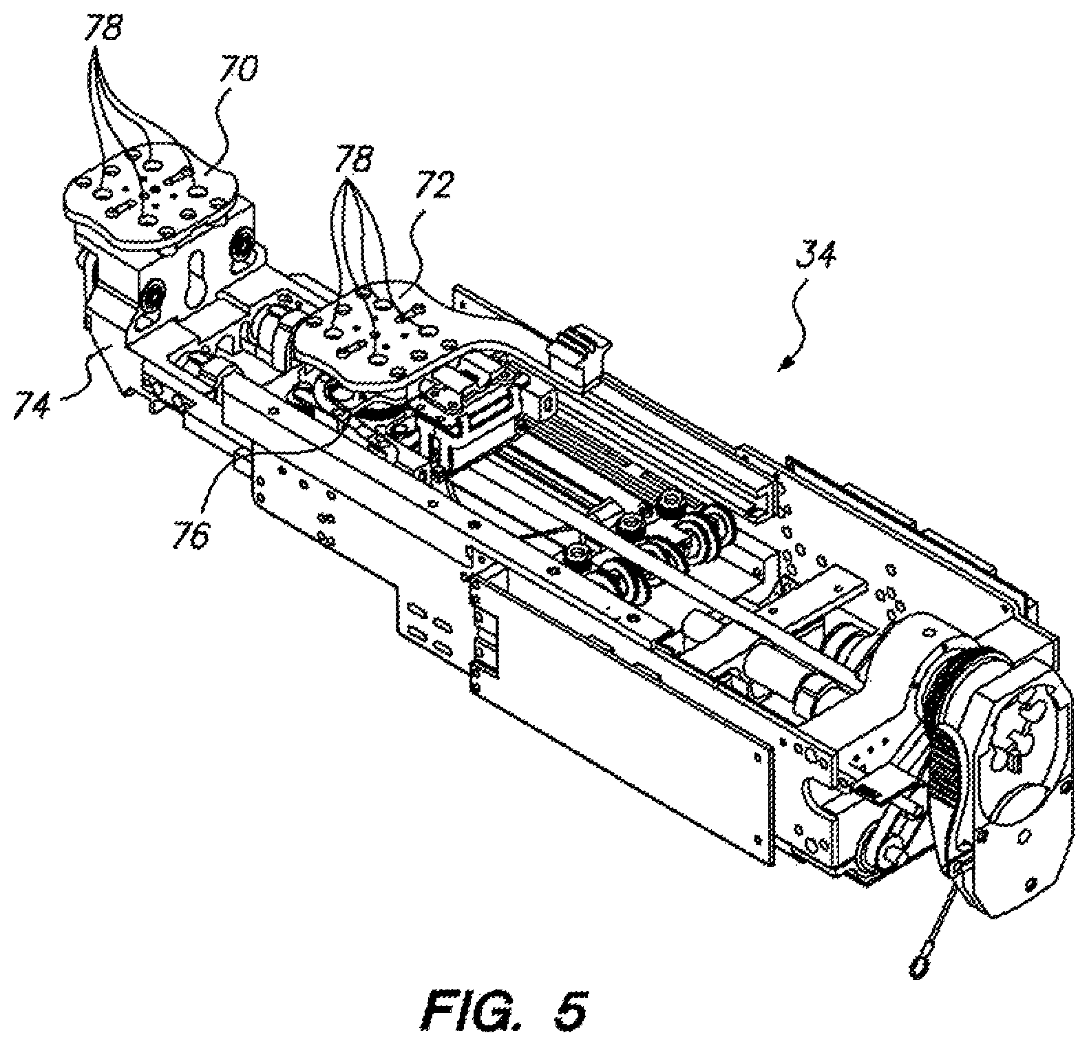 Patent US12564459 Figure 5 – Active drives for robotic catheter manipulators