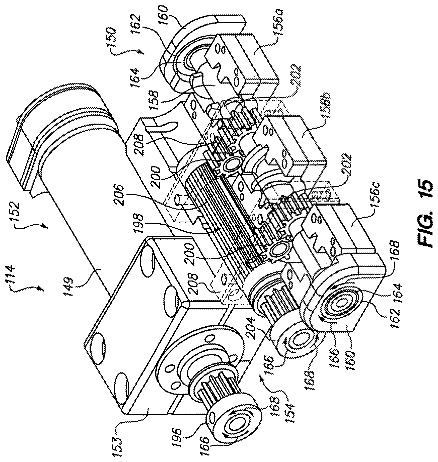 Patent US12564459 Figure 15 – Active drives for robotic catheter manipulators