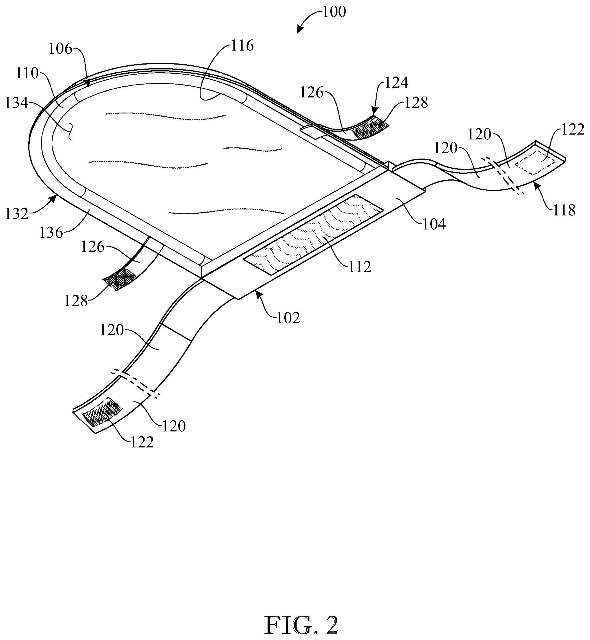 Patent US12564465 Figure 2 – Systems and methods for an airway isolation drape apparatus