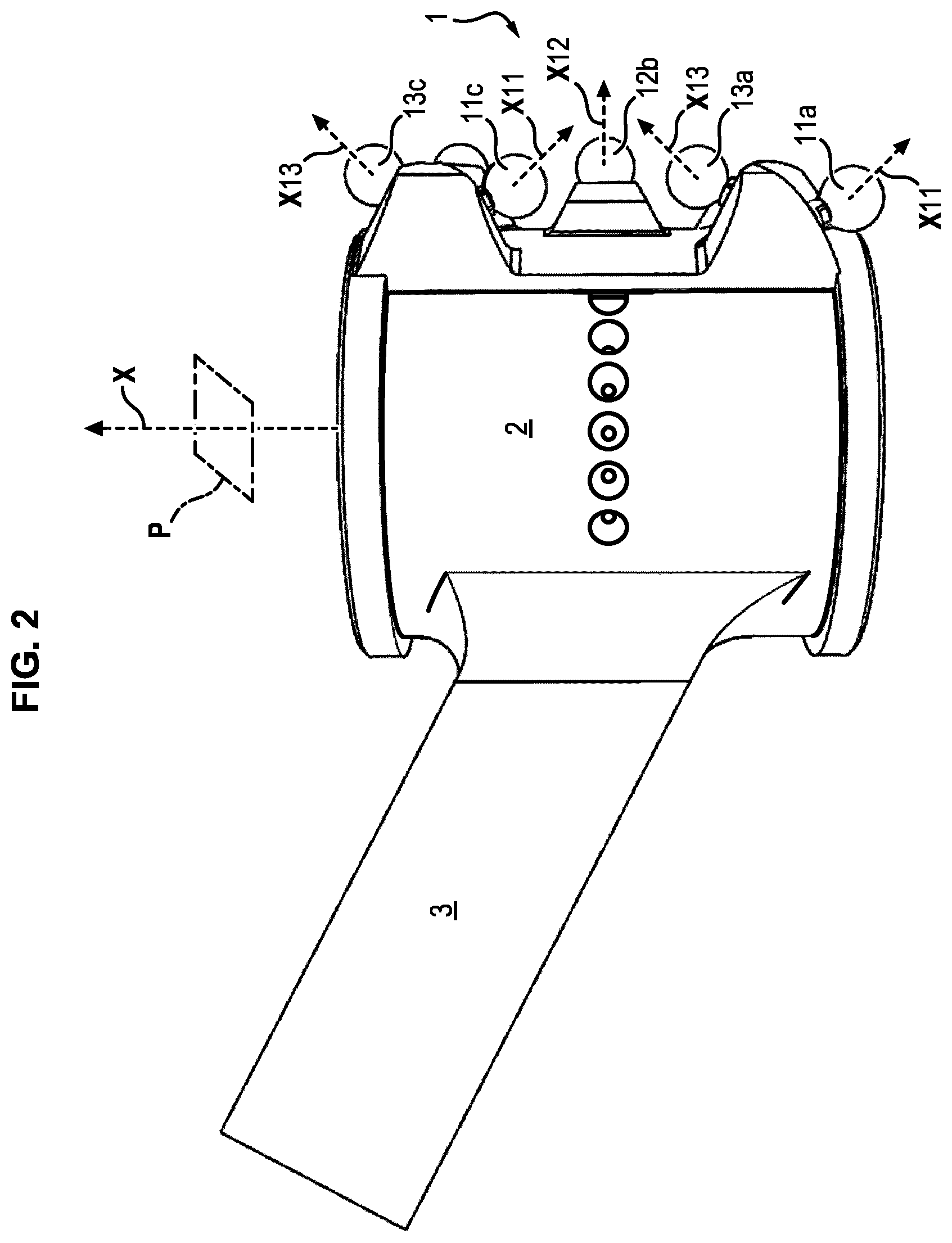 Patent US12564470 Figure 2 – Tracking assembly for a surgical robotic system