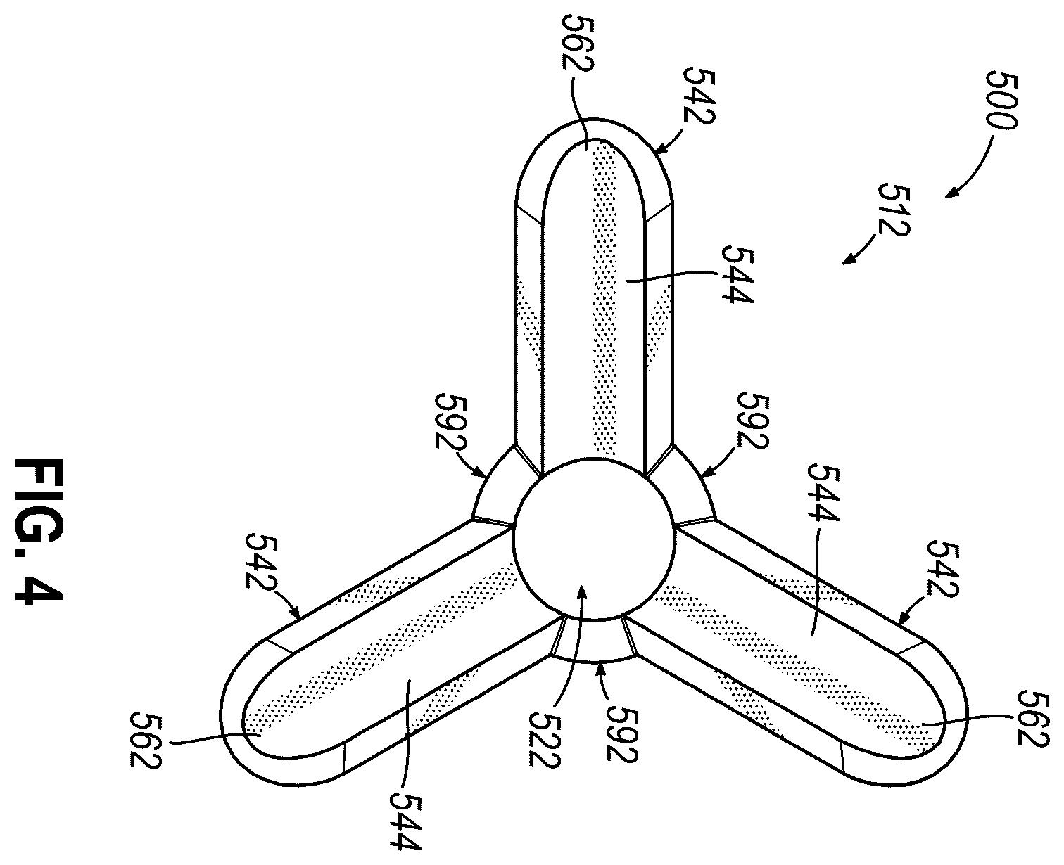 Patent US12564473 Figure 4 – Biopsy site marker having movable portions