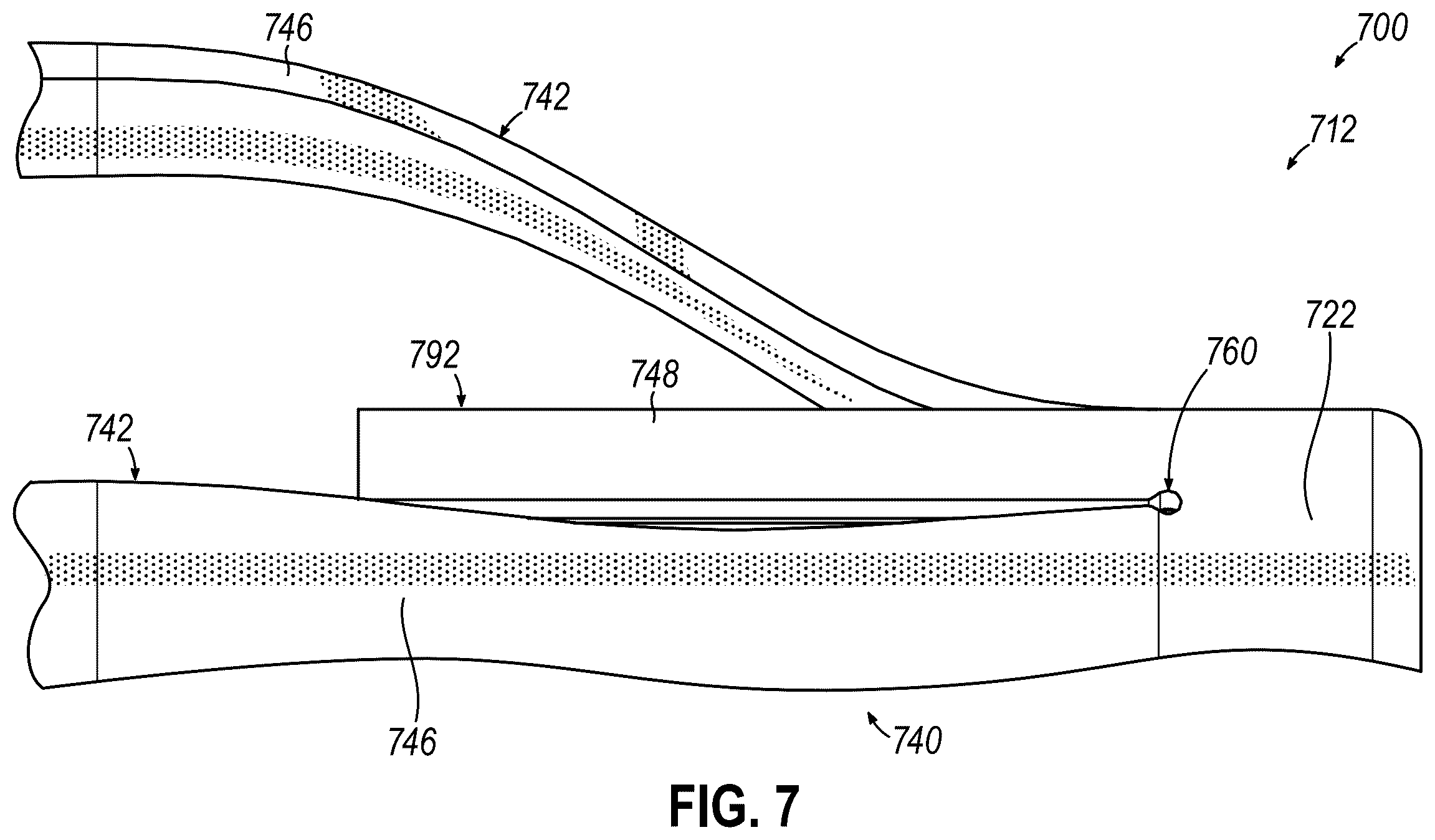 Patent US12564473 Figure 7 – Biopsy site marker having movable portions