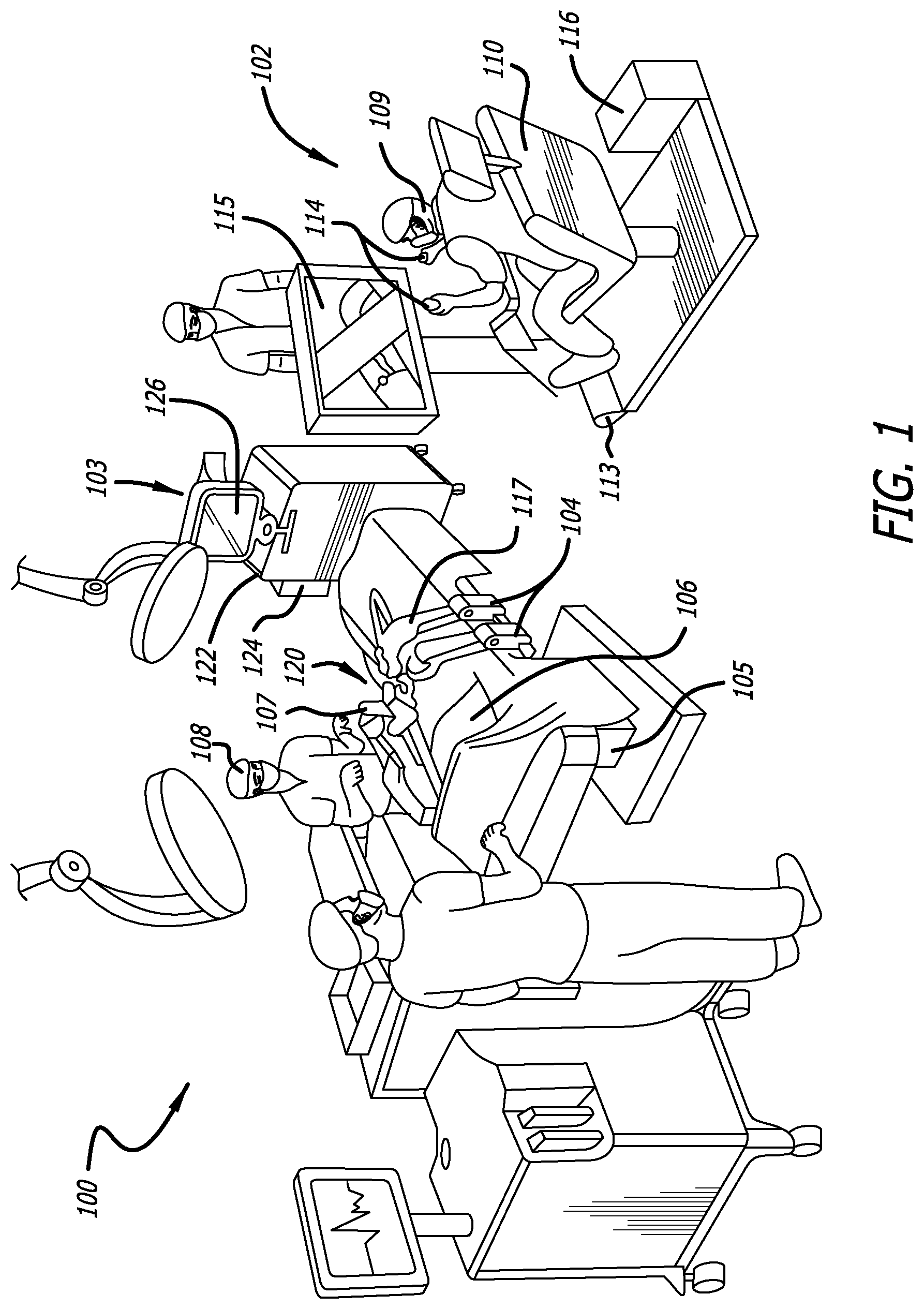 Patent US12564474 Figure 1 – Mounting kit for a surgical robotic system