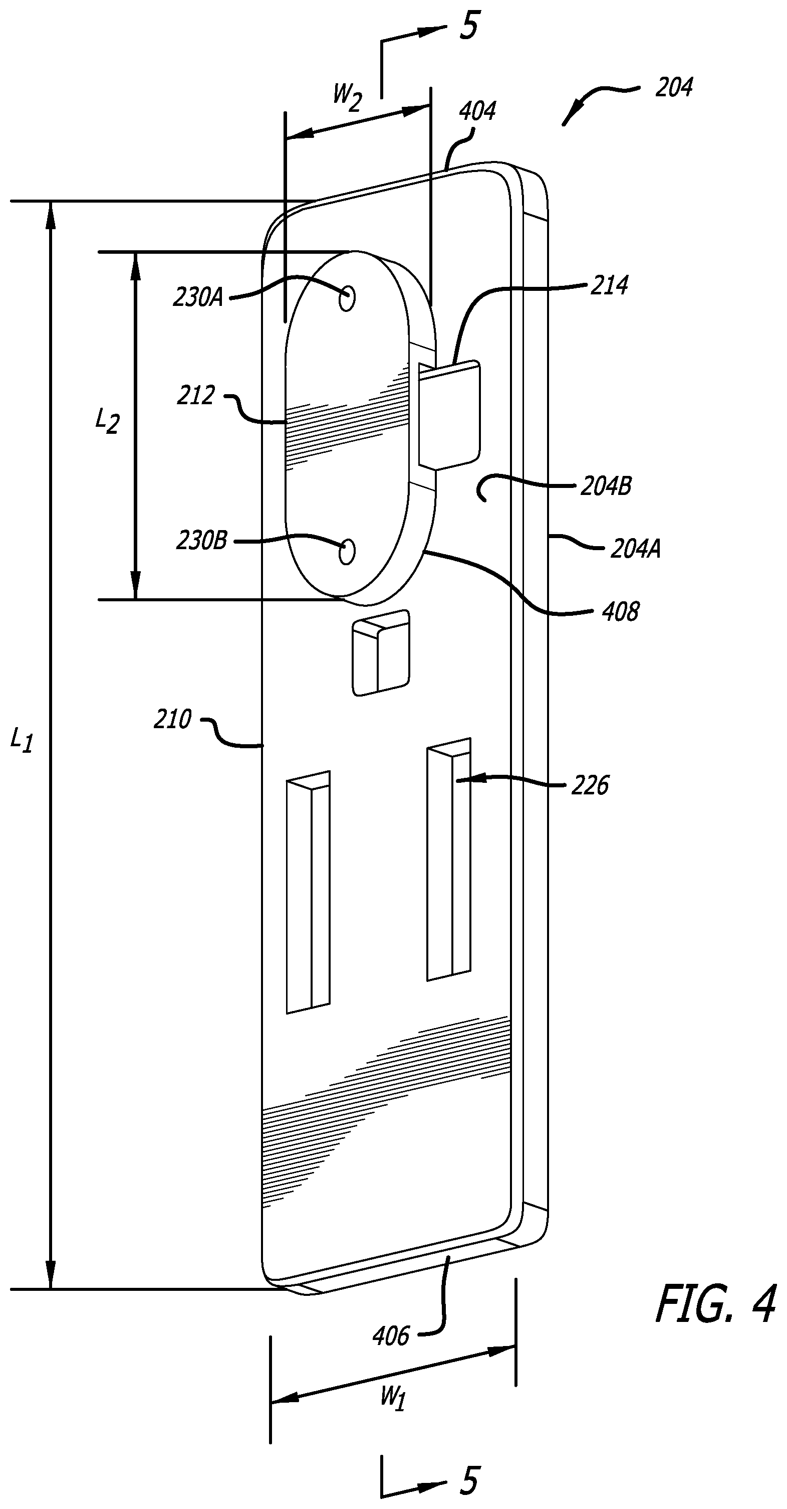 Patent US12564474 Figure 3 – Mounting kit for a surgical robotic system