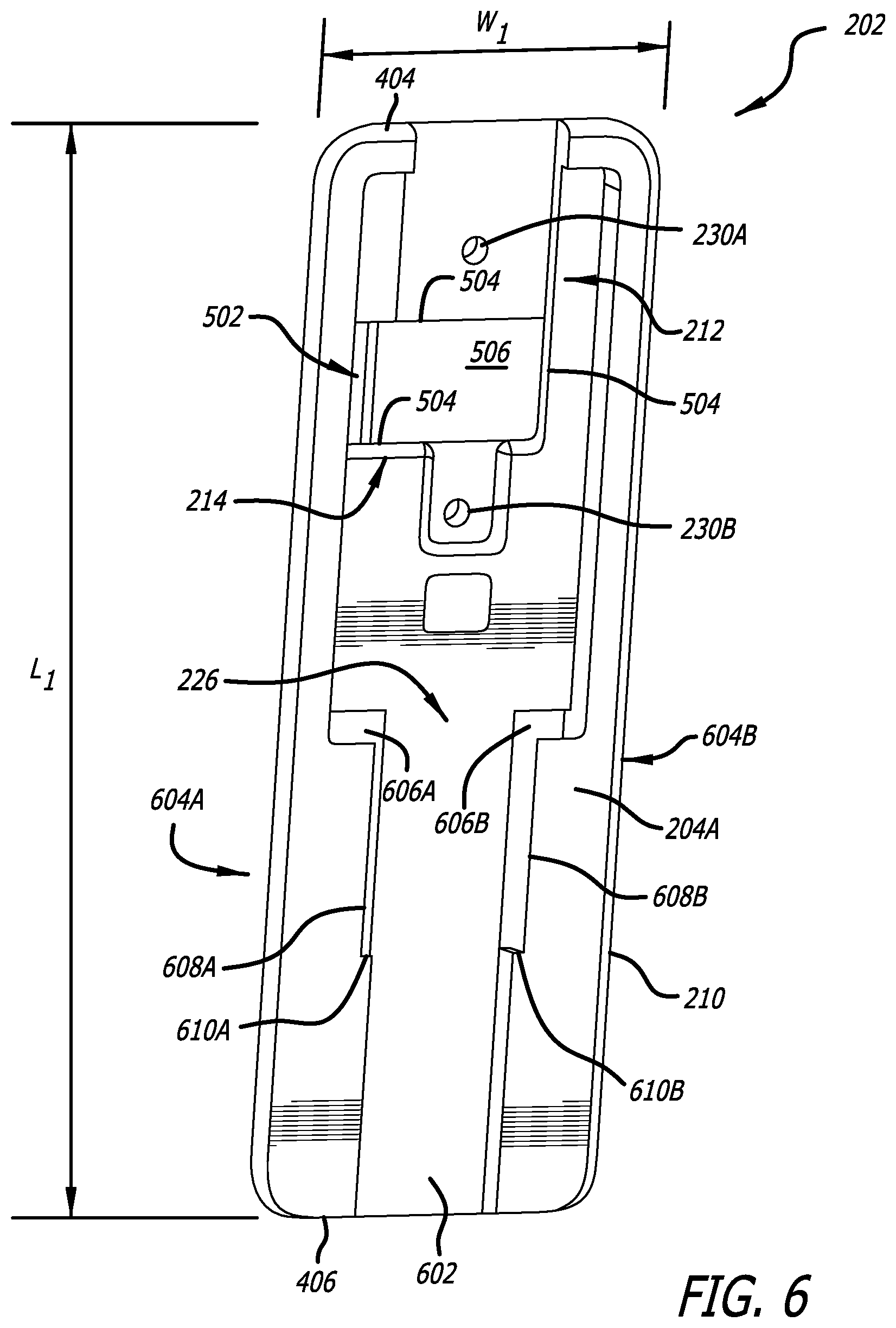 Patent US12564474 Figure 5 – Mounting kit for a surgical robotic system