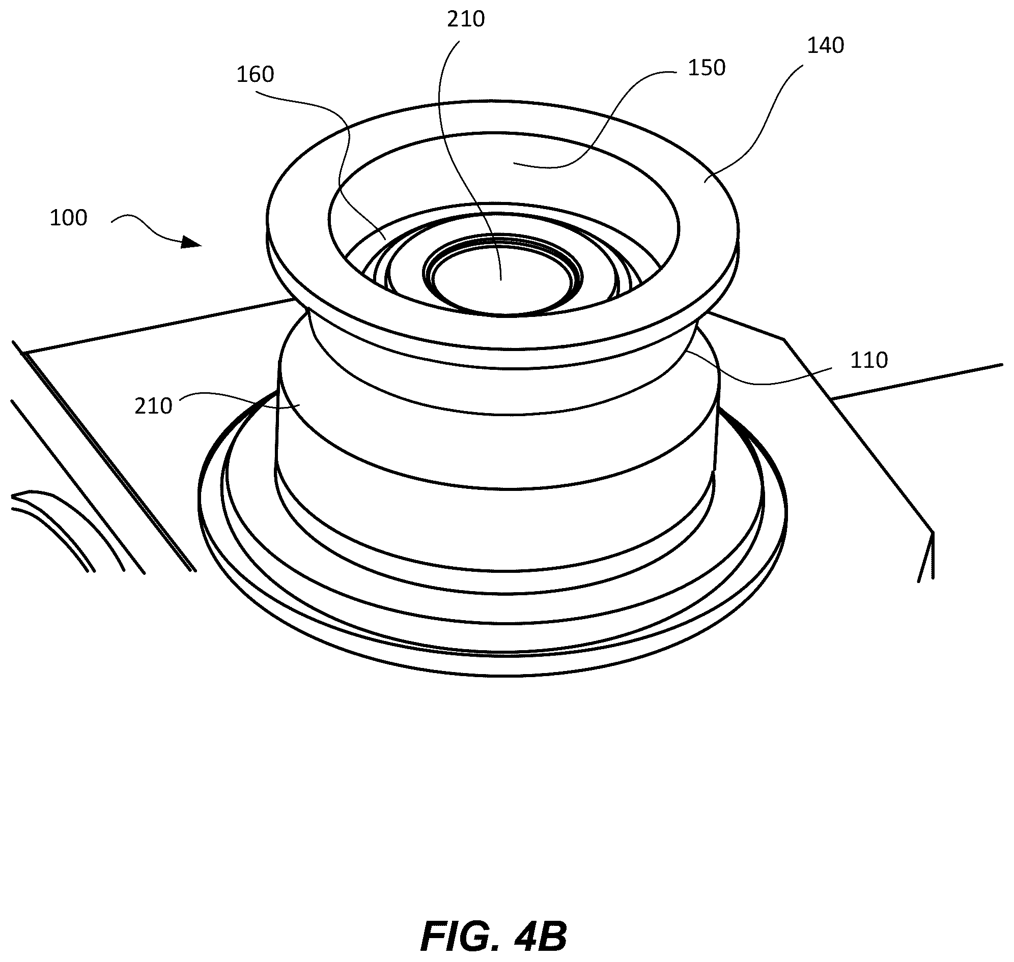 Patent US12564475 Figure 5 – Apparatus and system for cleaning lens of eye-imaging device and related methods thereof