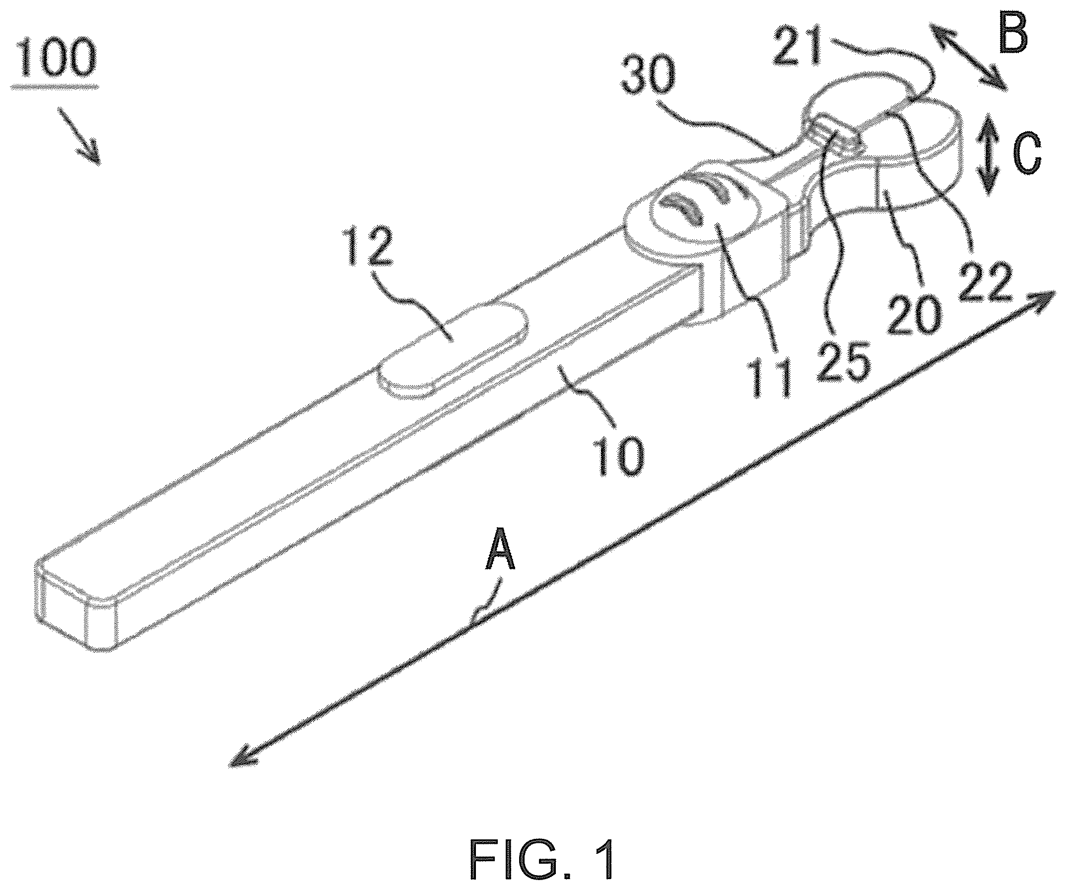 Patent US12564483 Figure 1 – Dental floss holder