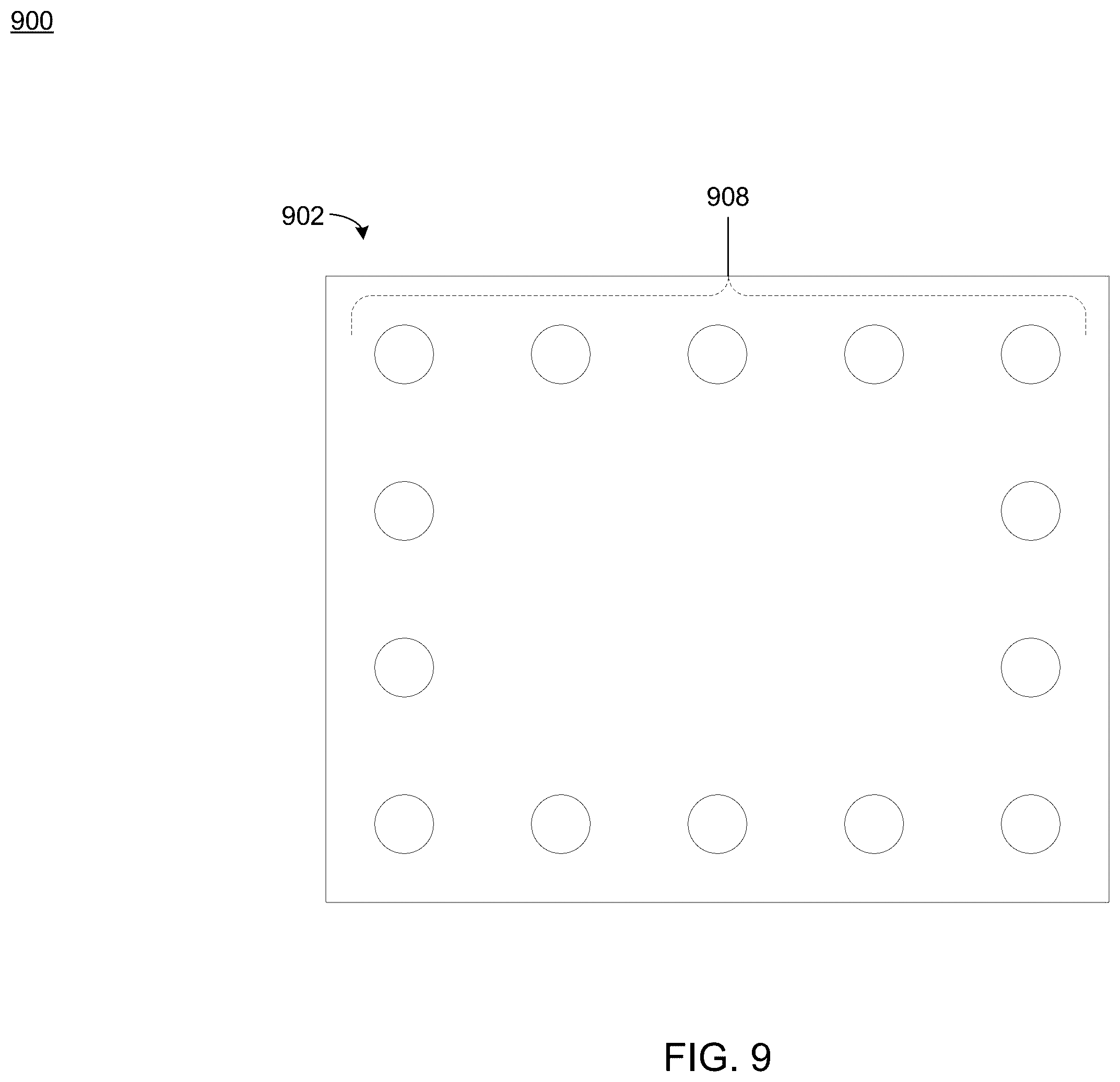 Patent US12564485 Figure 9 – Tissue grafts with pre-made attachment points
