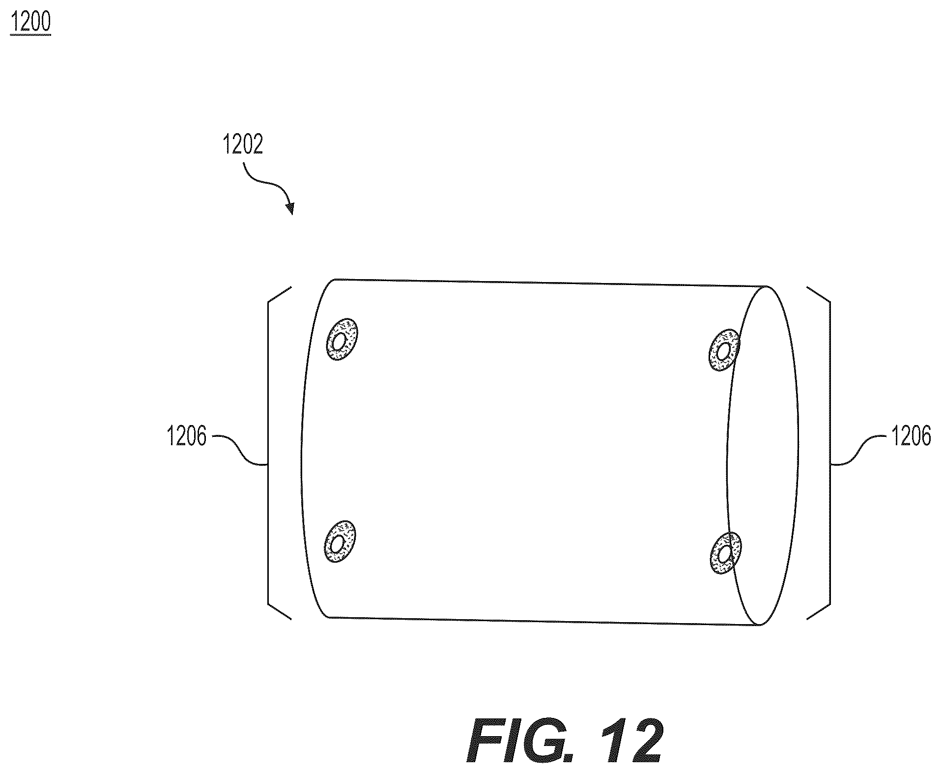 Patent US12564485 Figure 12 – Tissue grafts with pre-made attachment points
