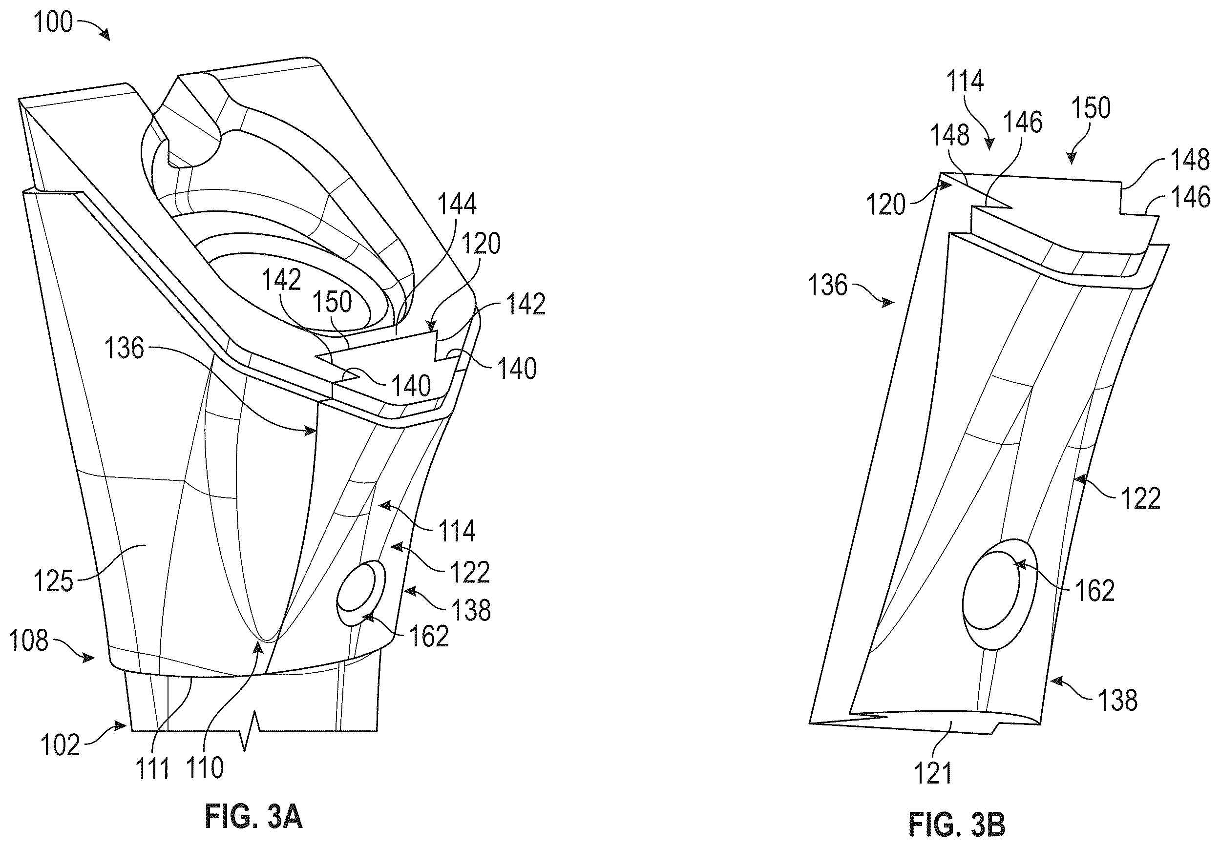 Patent US12564495 Figure 3 – Stemmed modular implant system