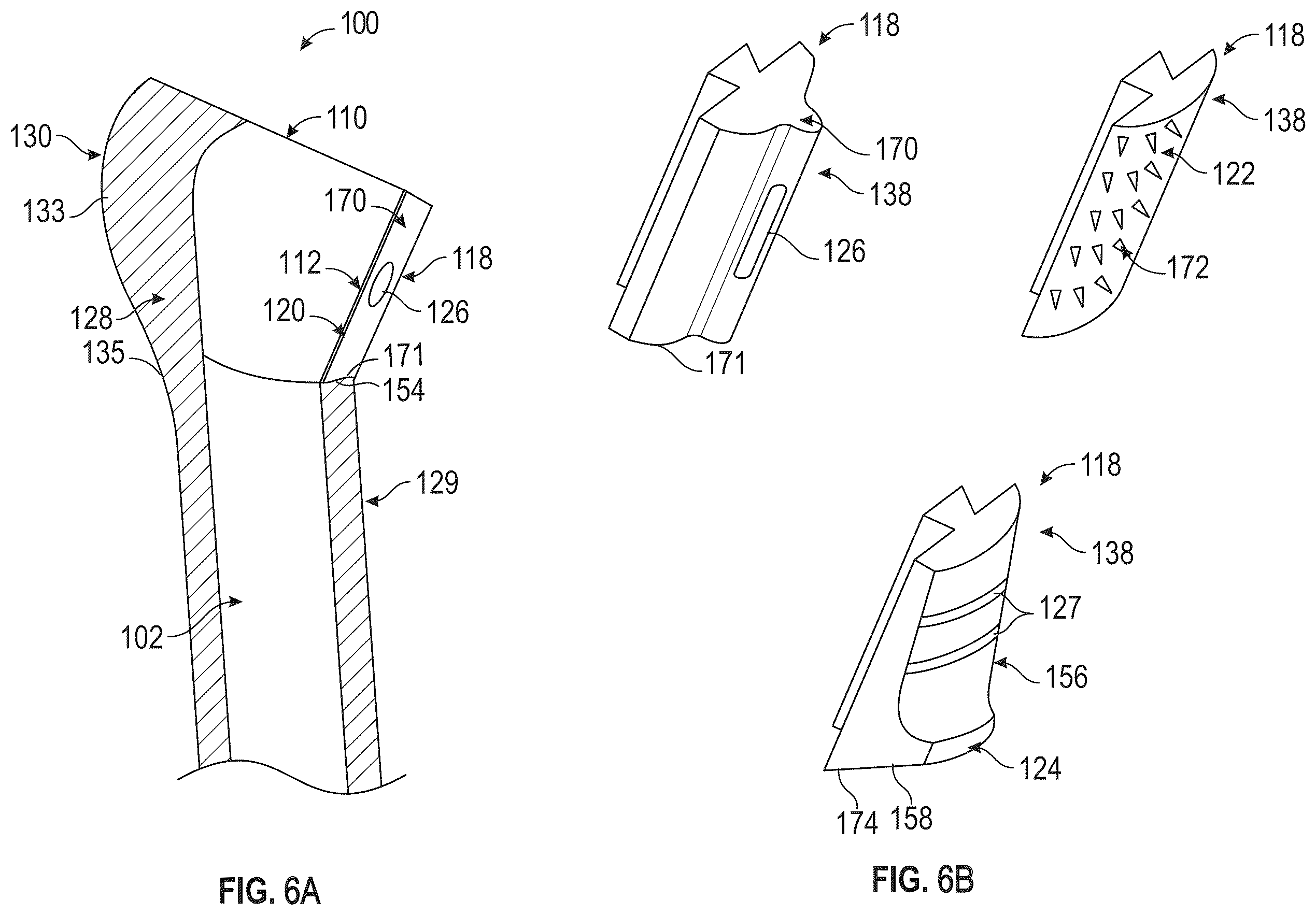 Patent US12564495 Figure 6 – Stemmed modular implant system