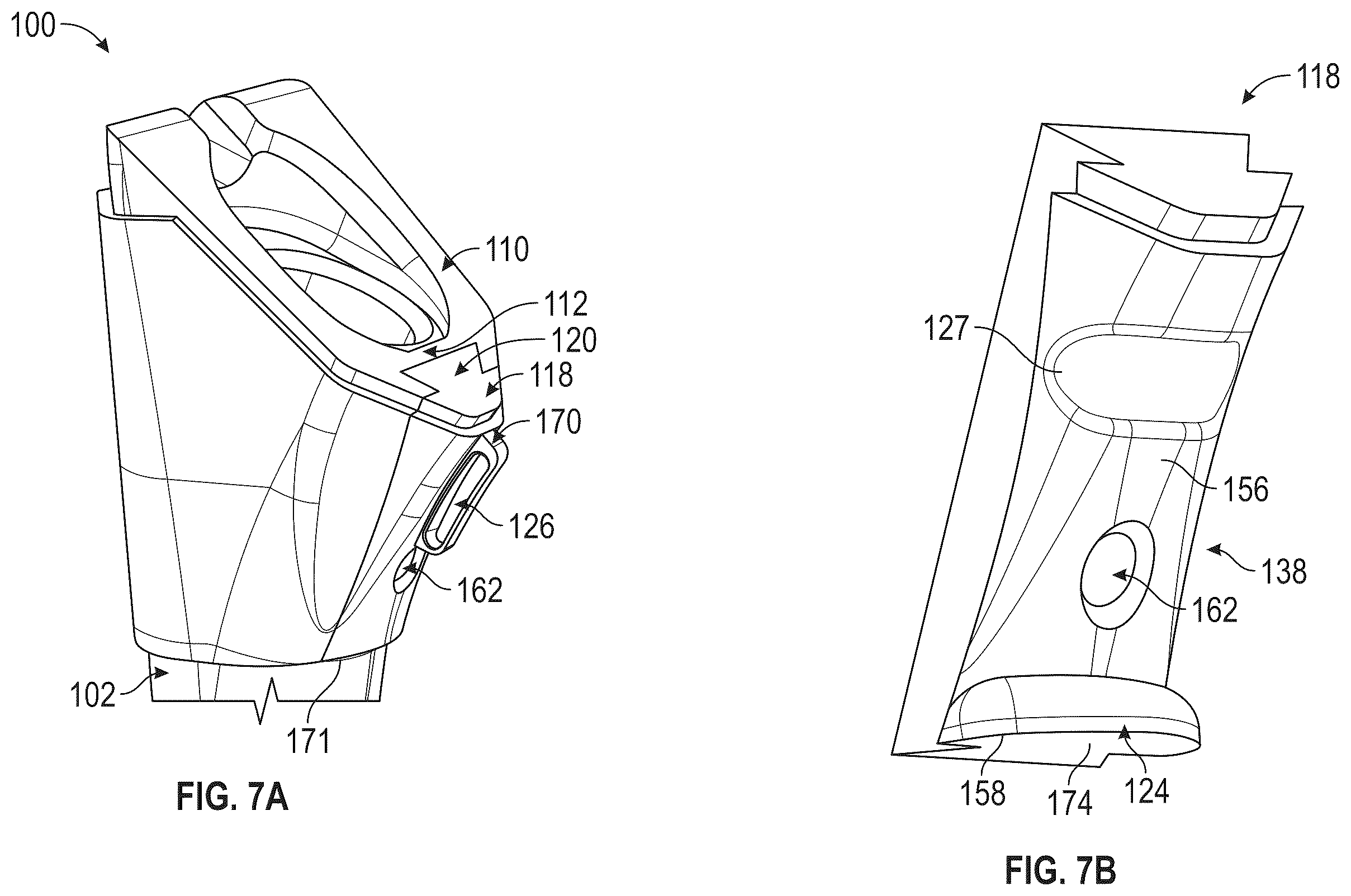 Patent US12564495 Figure 7 – Stemmed modular implant system