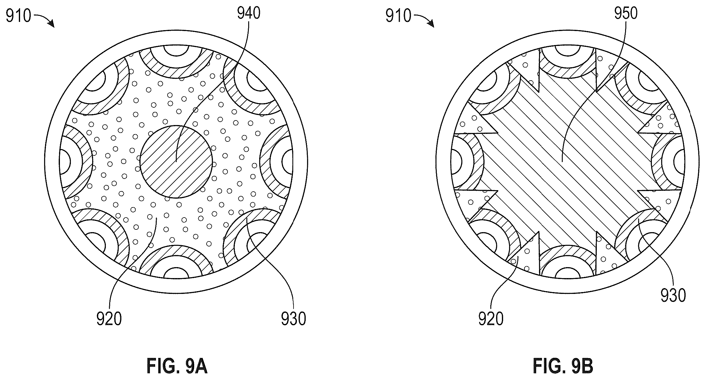 Patent US12564496 Figure 9 – Hybrid fixation features for three-dimensional porous structures for bone ingrowth and methods for producing