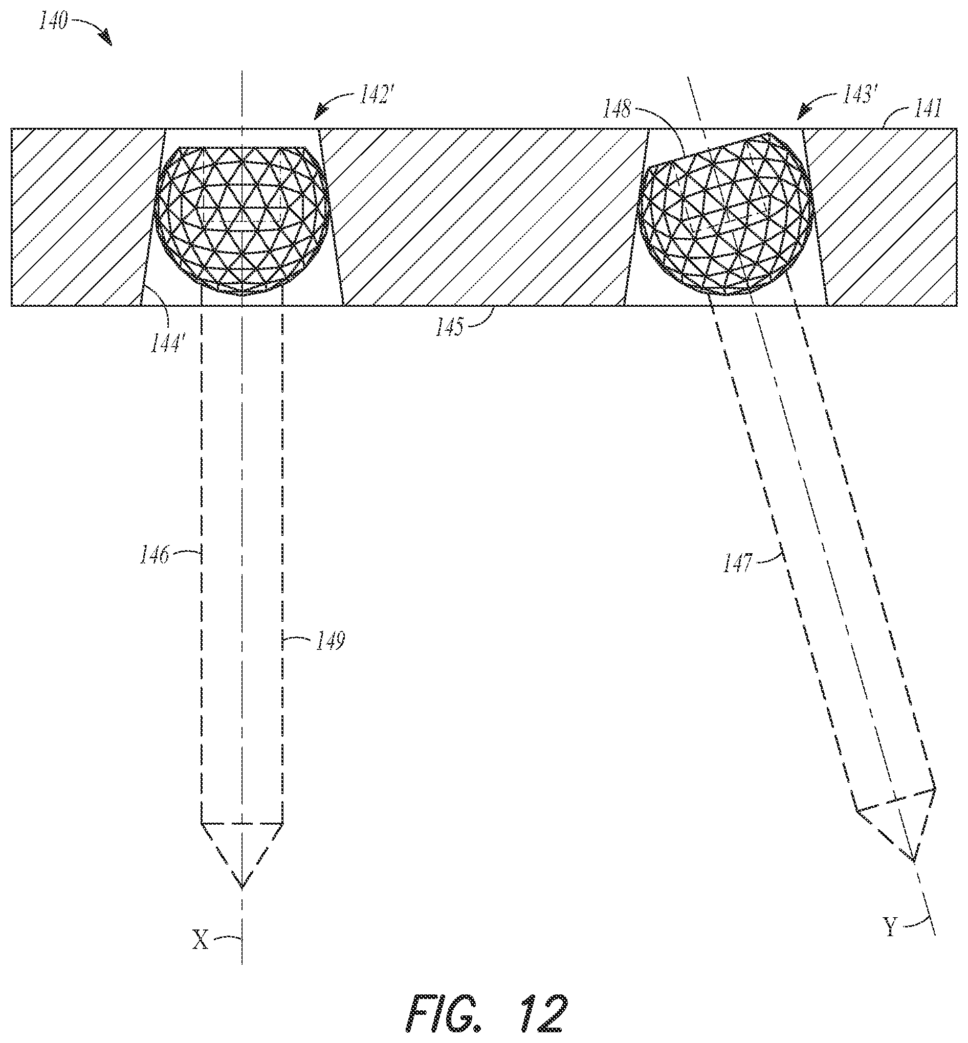 Patent US12564497 Figure 13 – Adjustable orthopedic connections