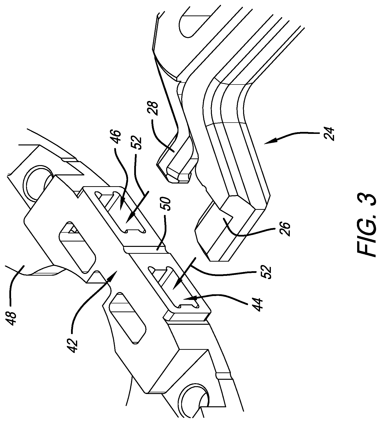 Patent US12564499 Figure 3 – Unibody orthopedic surgical instrument