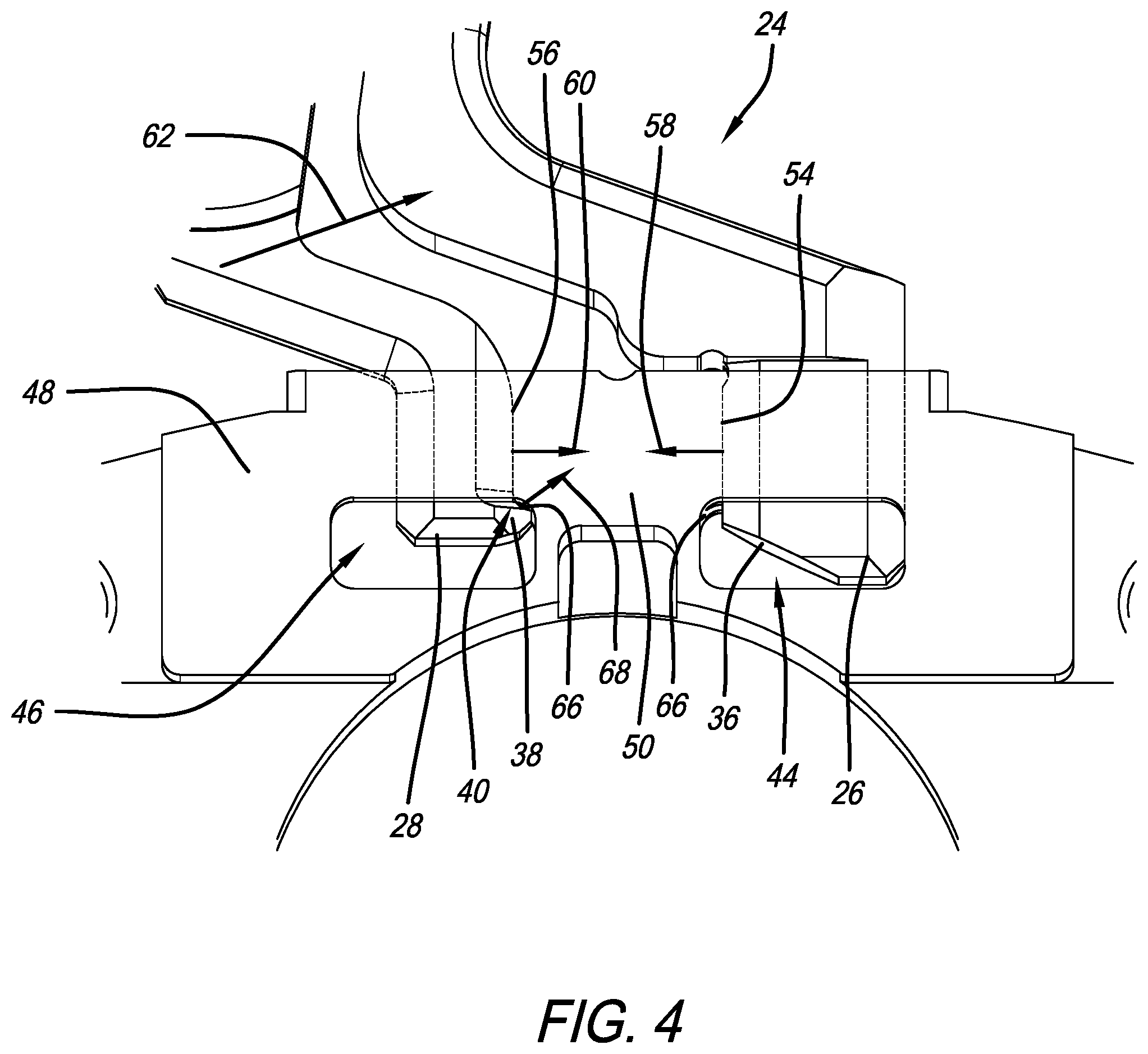 Patent US12564499 Figure 4 – Unibody orthopedic surgical instrument