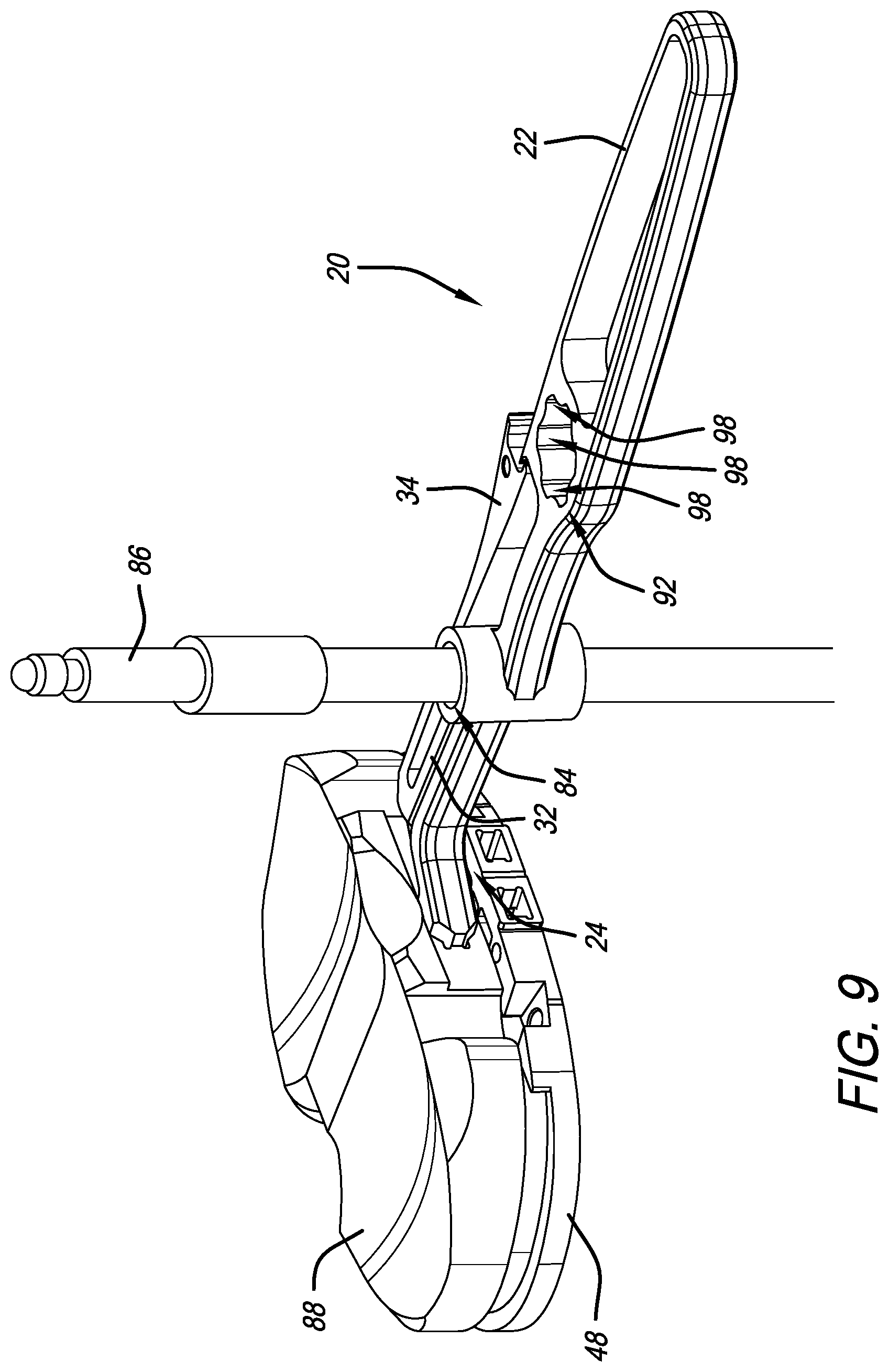 Patent US12564499 Figure 9 – Unibody orthopedic surgical instrument