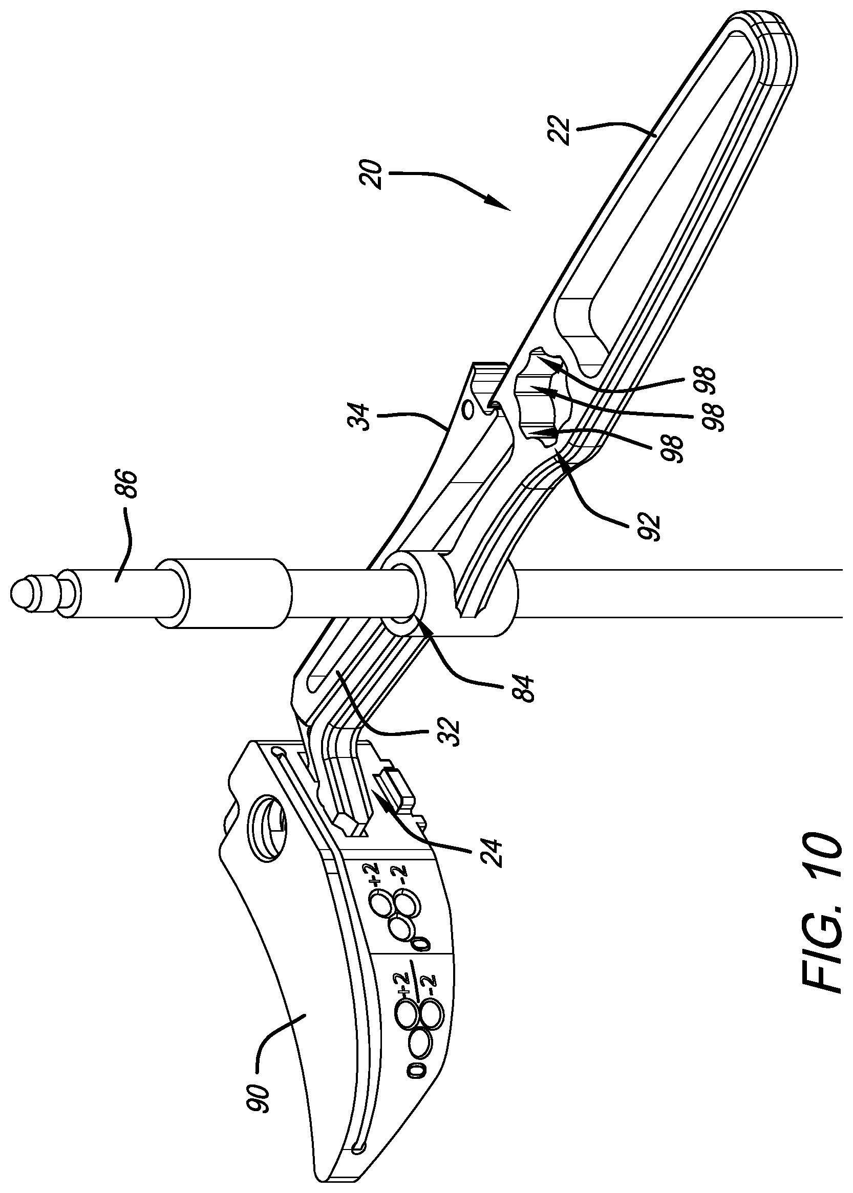 Patent US12564499 Figure 10 – Unibody orthopedic surgical instrument