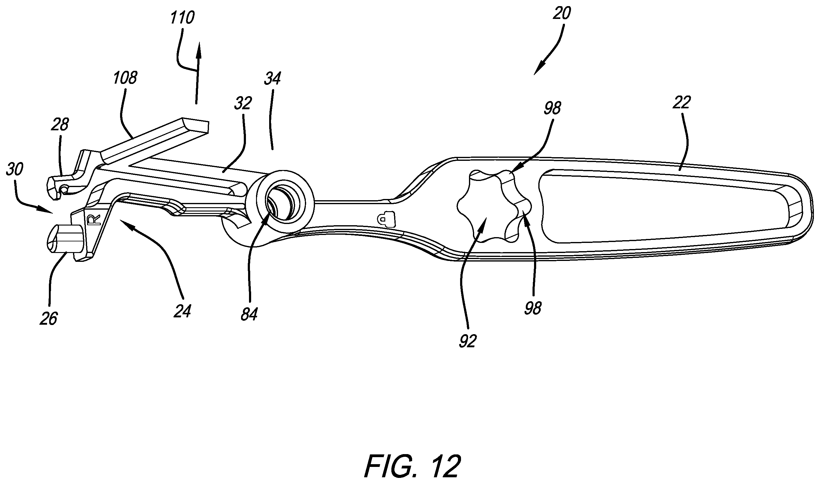 Patent US12564499 Figure 12 – Unibody orthopedic surgical instrument