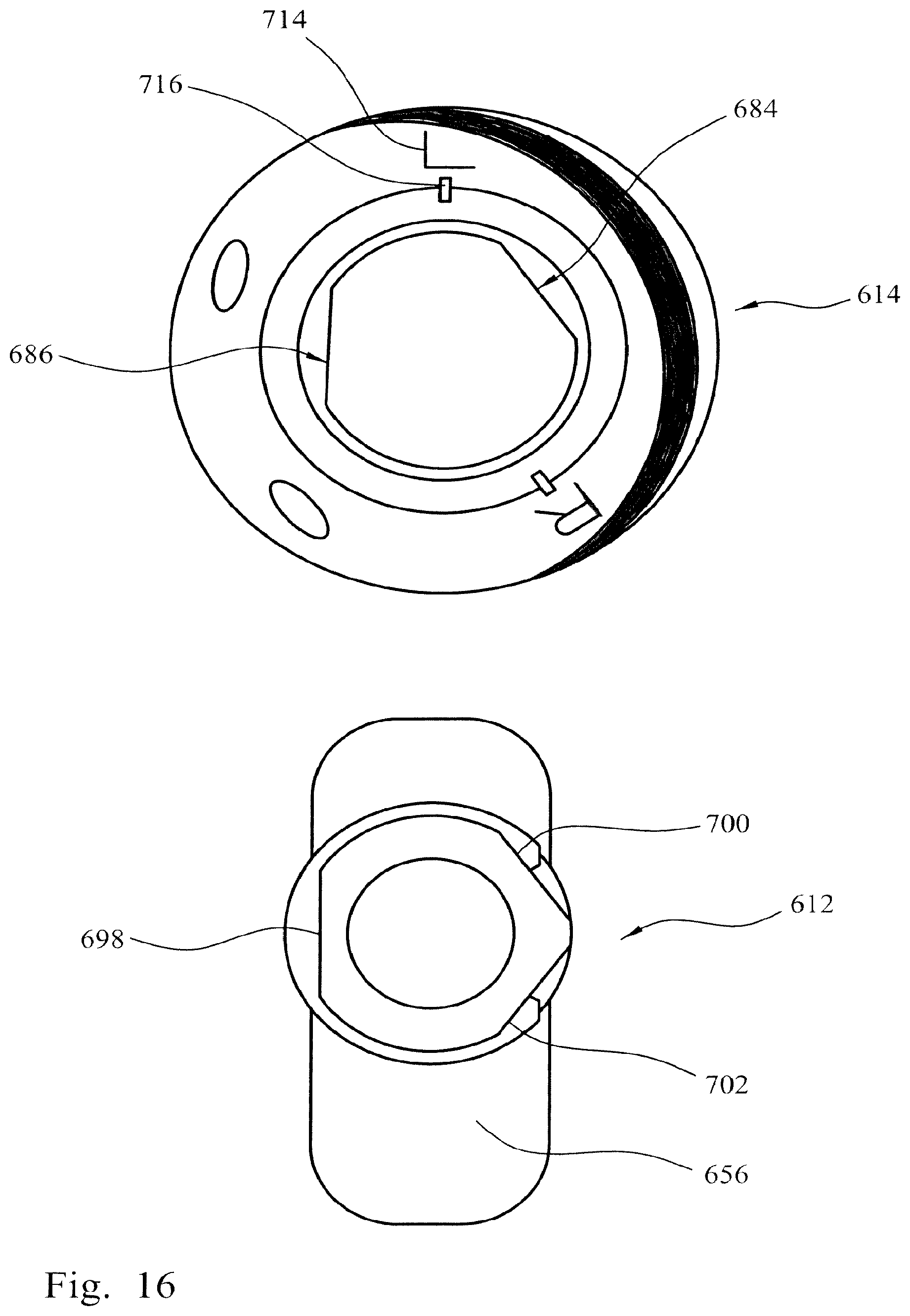 Patent US12564500 Figure 11 – Femoral trialling kit and assembly