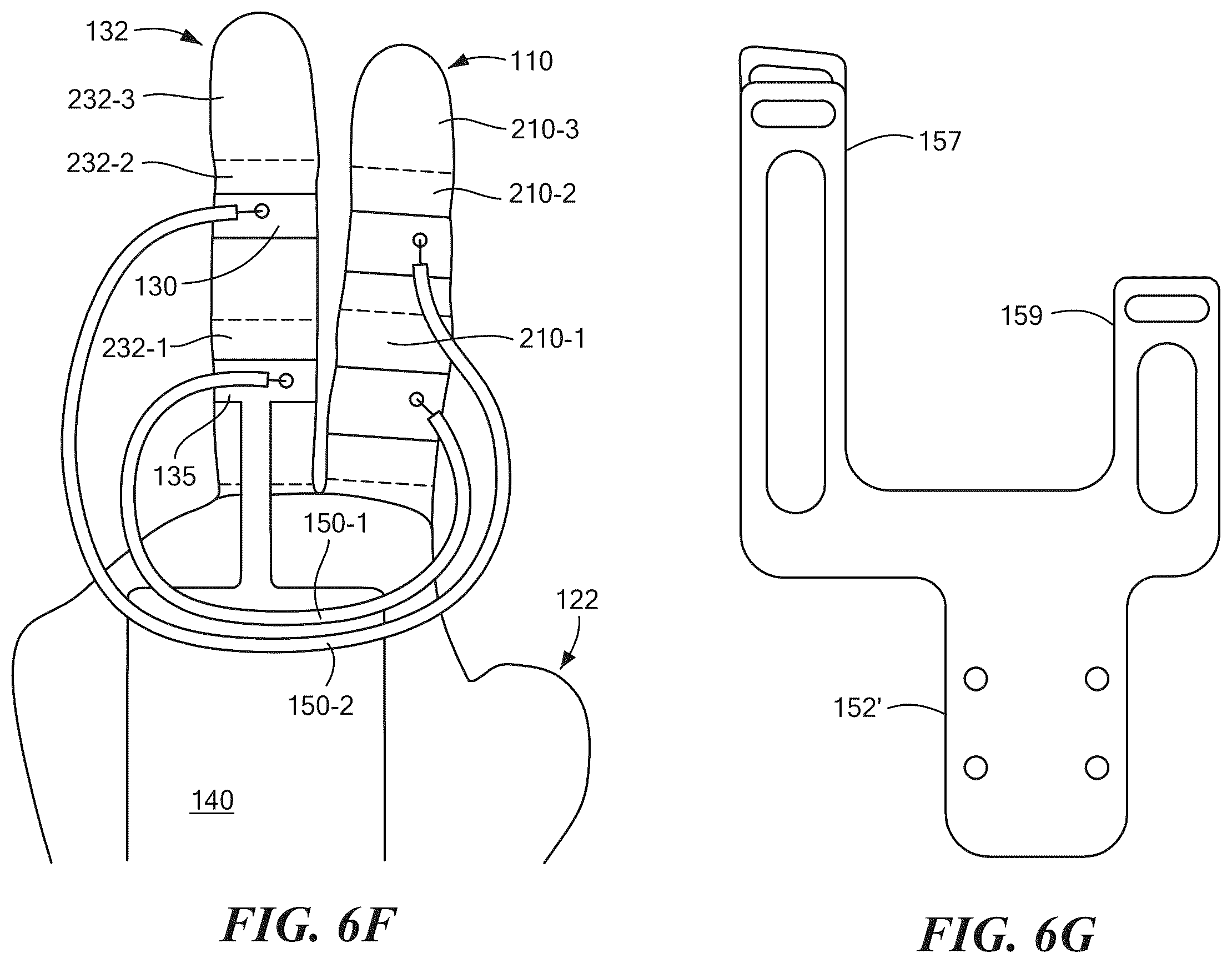 Patent US12564501 Figure 10 – Partial hand prosthesis