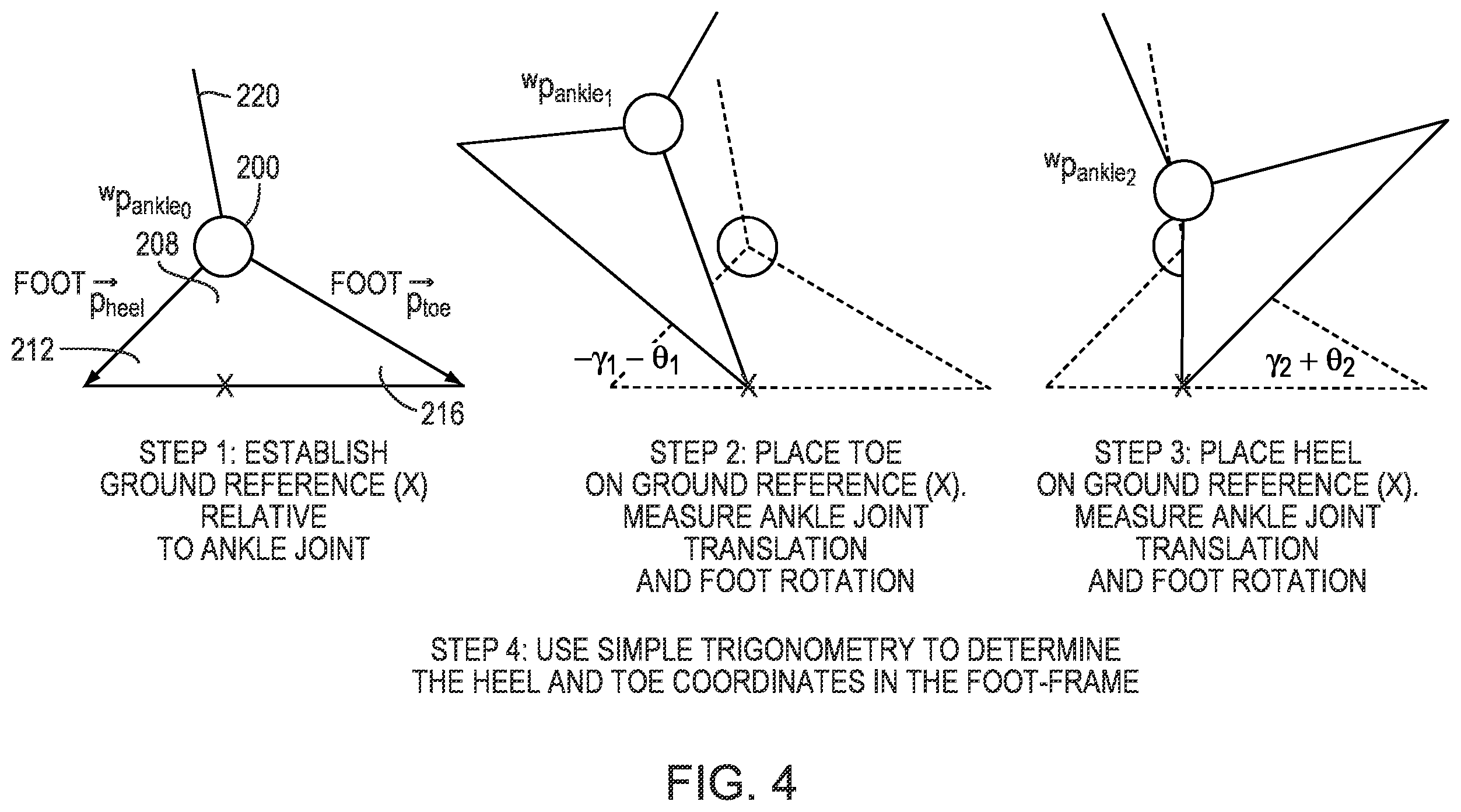 Patent US12564503 Figure 7 – Implementing a stand-up sequence using a lower-extremity prosthesis or orthosis