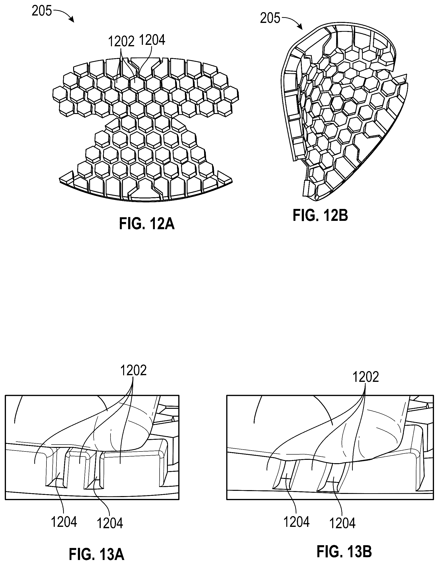 Patent US12564507 Figure 13 – Walking boot, chafe assembly, protective rim for a push-button release valve and related methods