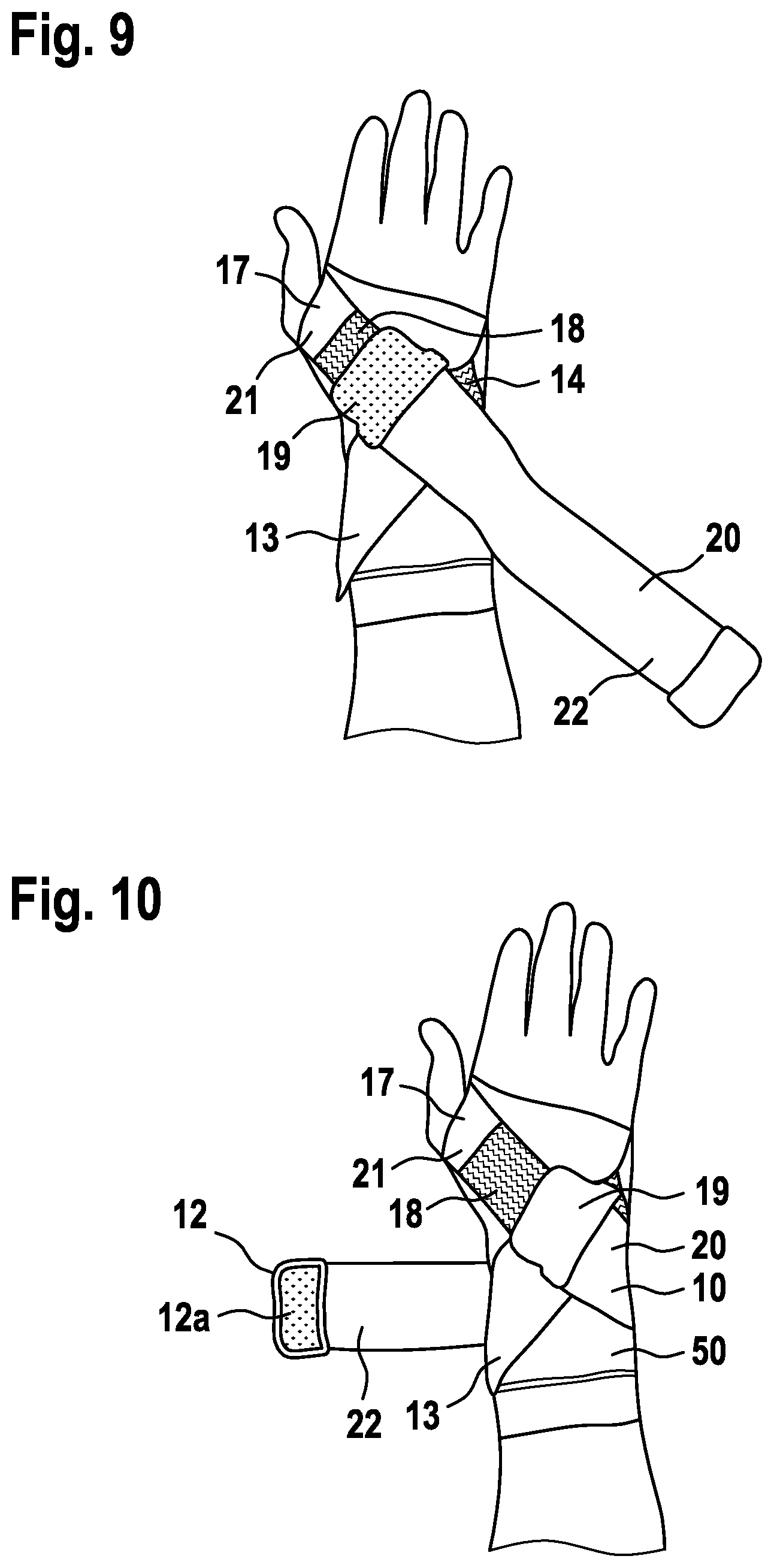 Patent US12564508 Figure 7 – Bandage for the wrist joint or the ankle joint