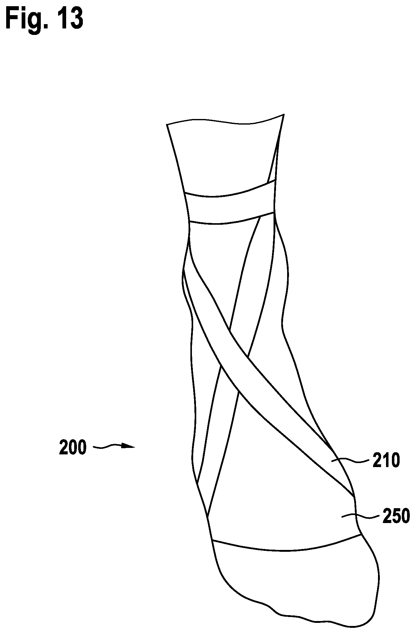 Patent US12564508 Figure 10 – Bandage for the wrist joint or the ankle joint