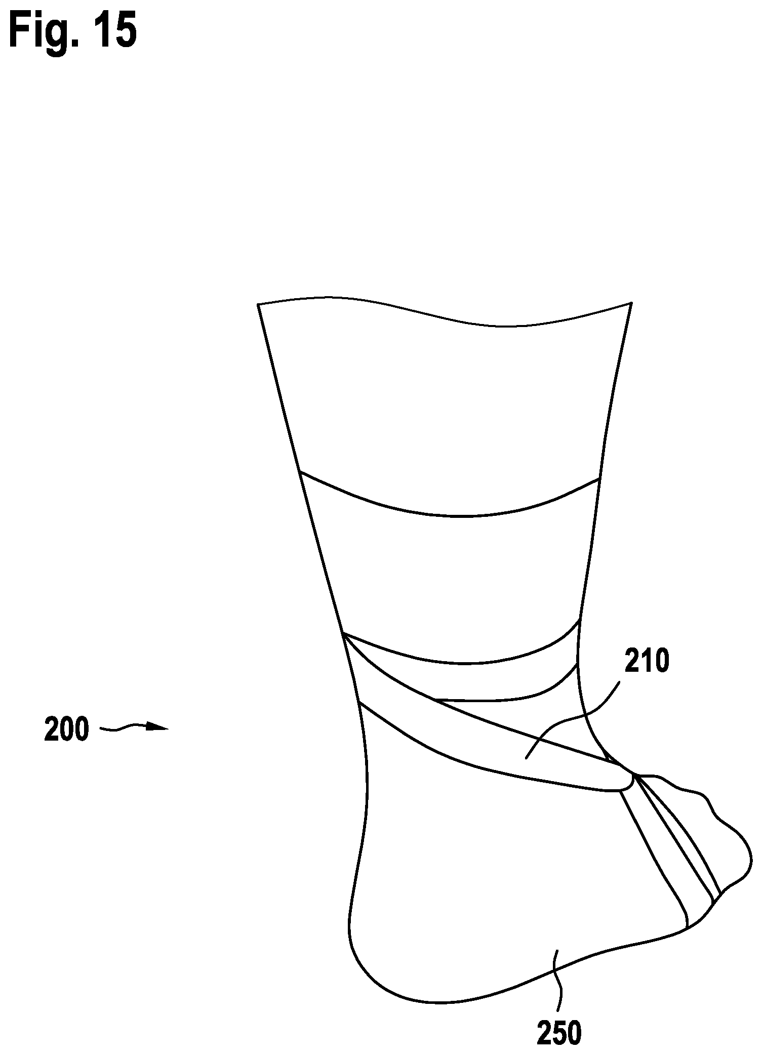 Patent US12564508 Figure 12 – Bandage for the wrist joint or the ankle joint