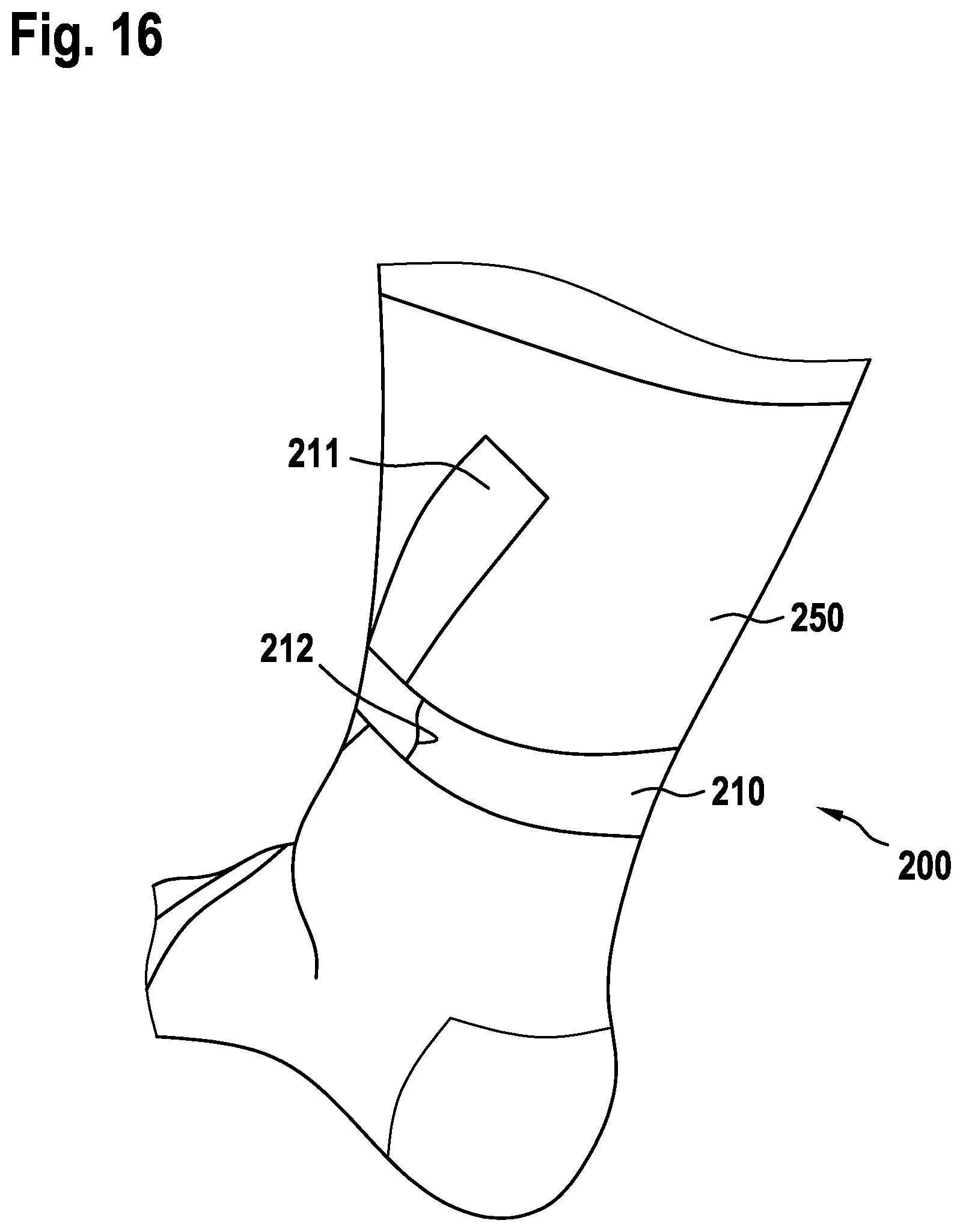Patent US12564508 Figure 13 – Bandage for the wrist joint or the ankle joint