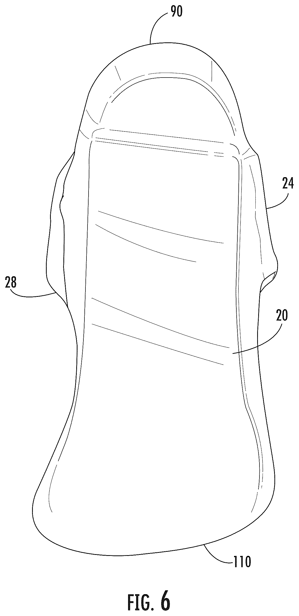Patent US12564509 Figure 6 – Orthotic system for stabilizing an ankle and a foot