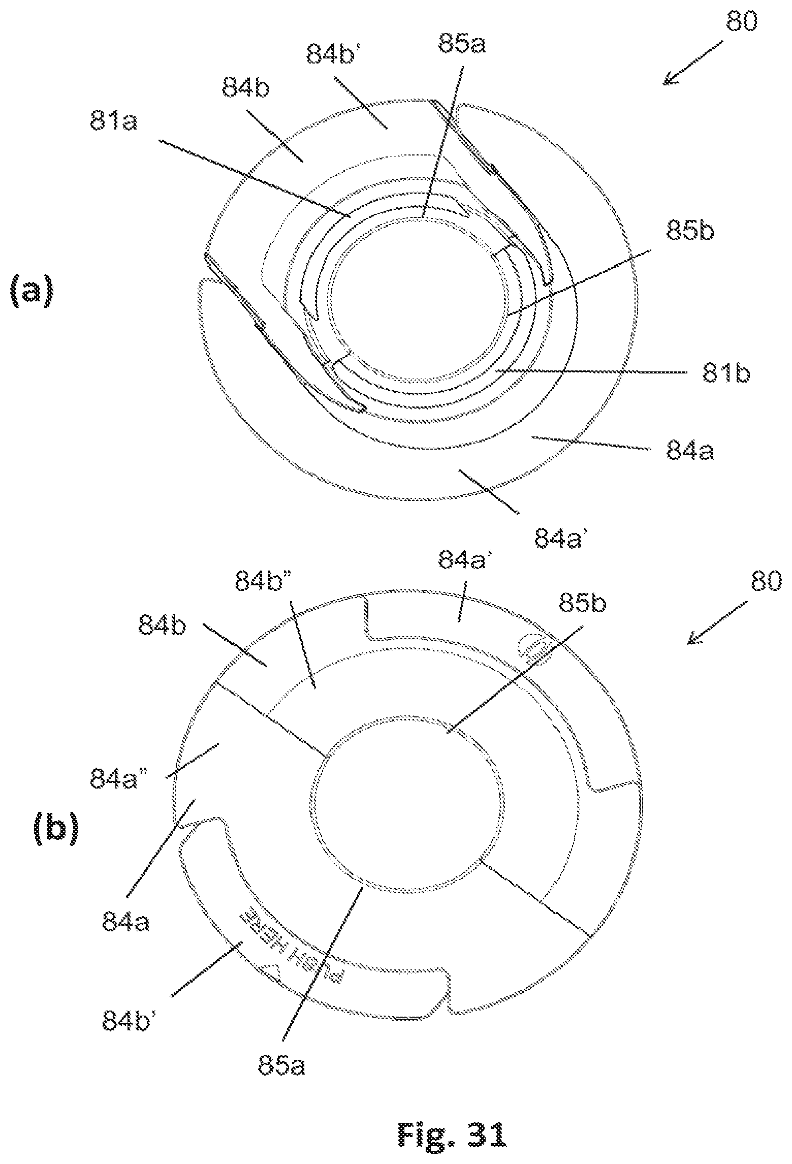 Patent US12564511 Figure 19 – Lid for an ostomy implant