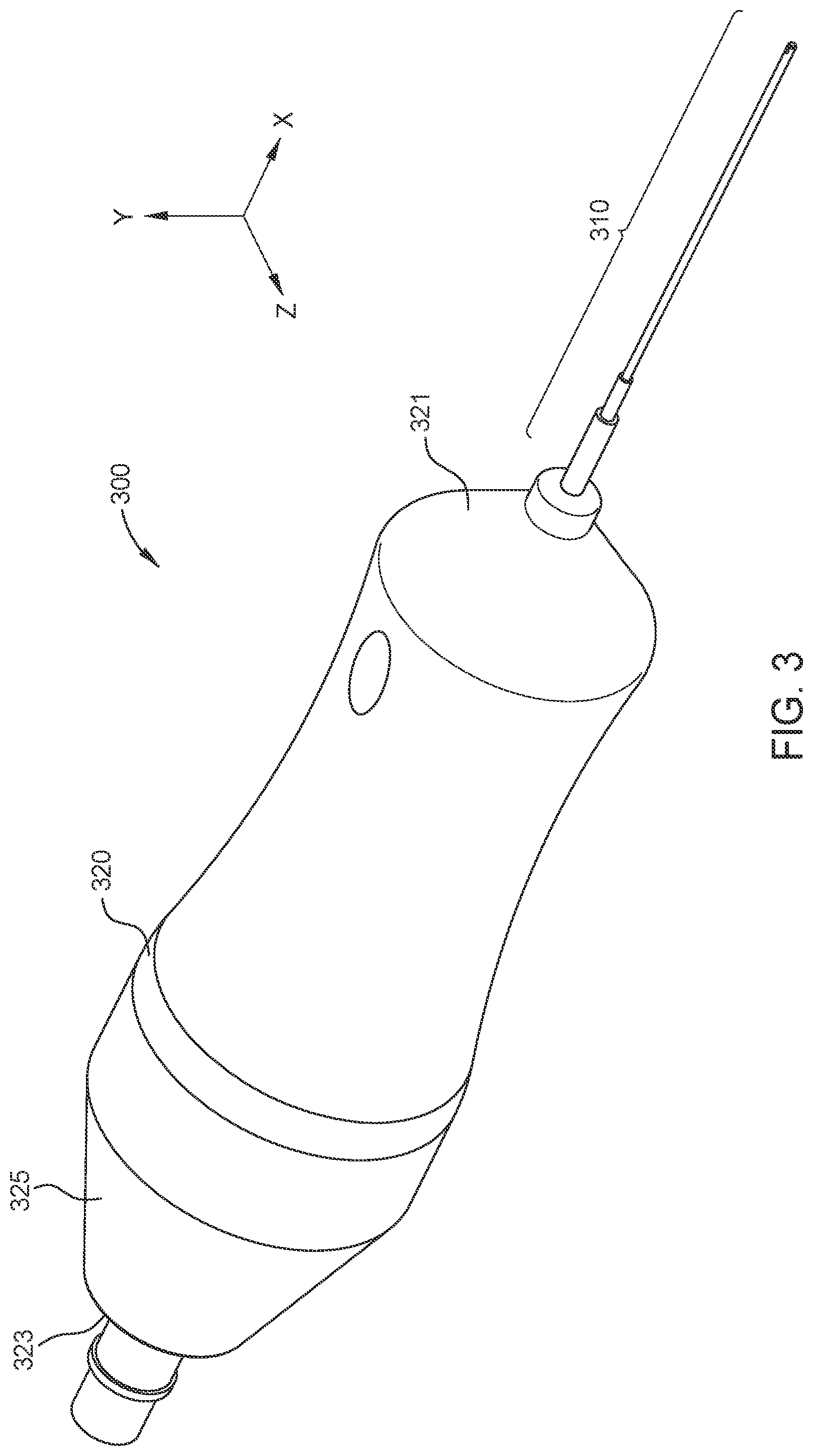 Patent US12564516 Figure 4 – Probe for laser ablation, illumination, and viscoelastic injection