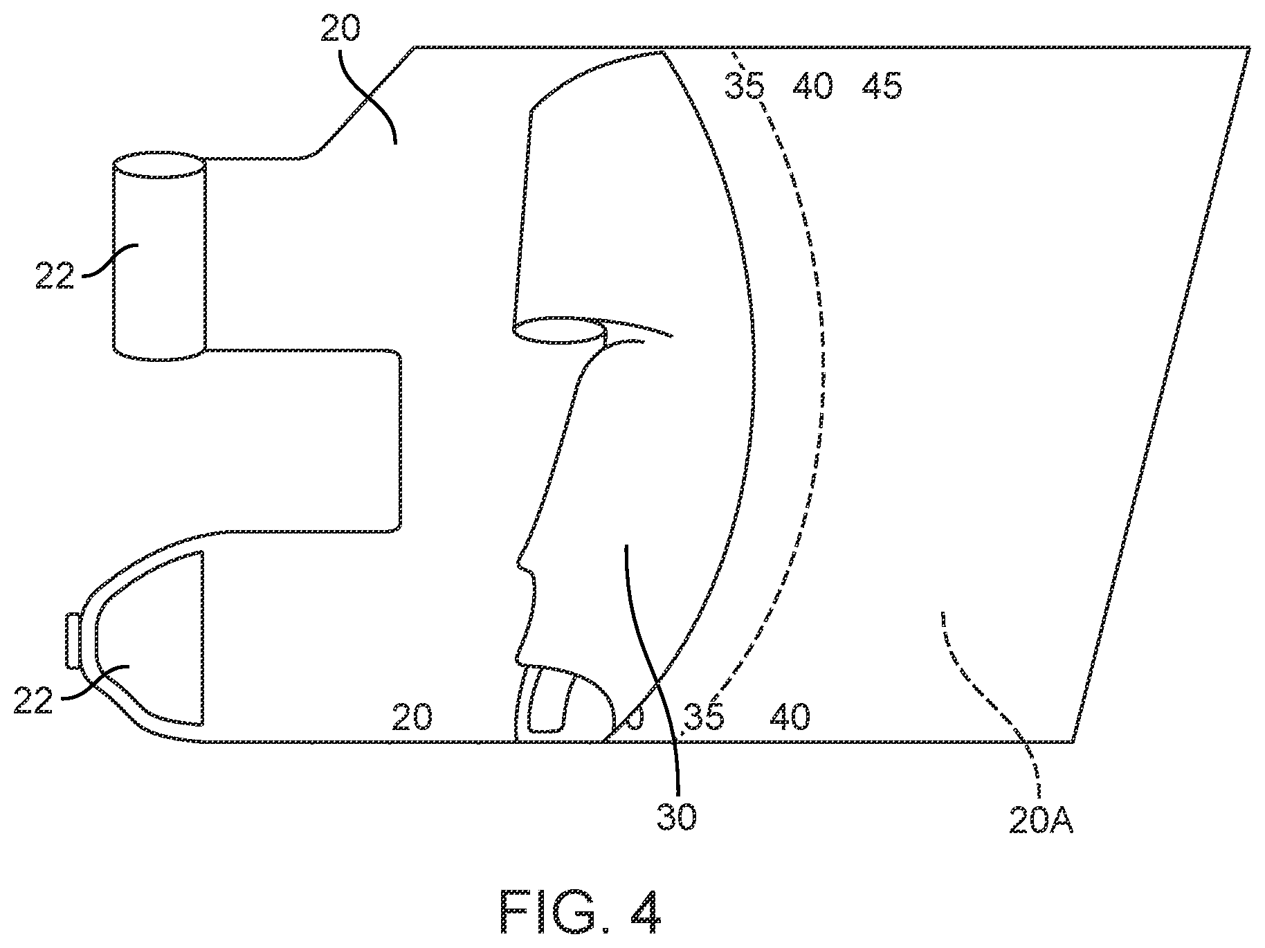 Patent US12564520 Figure 5 – Graduated compression device for the treatment of circulatory disorders