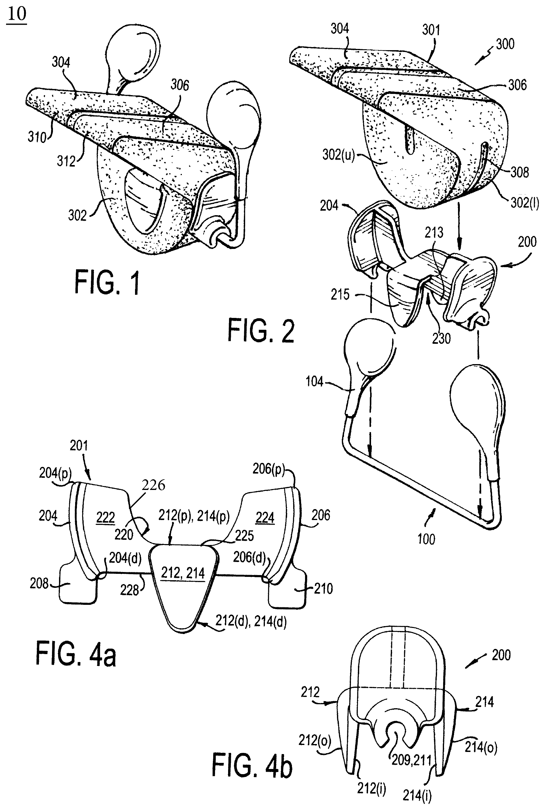 Patent US12564521 Figure 1 – Nasal compression device