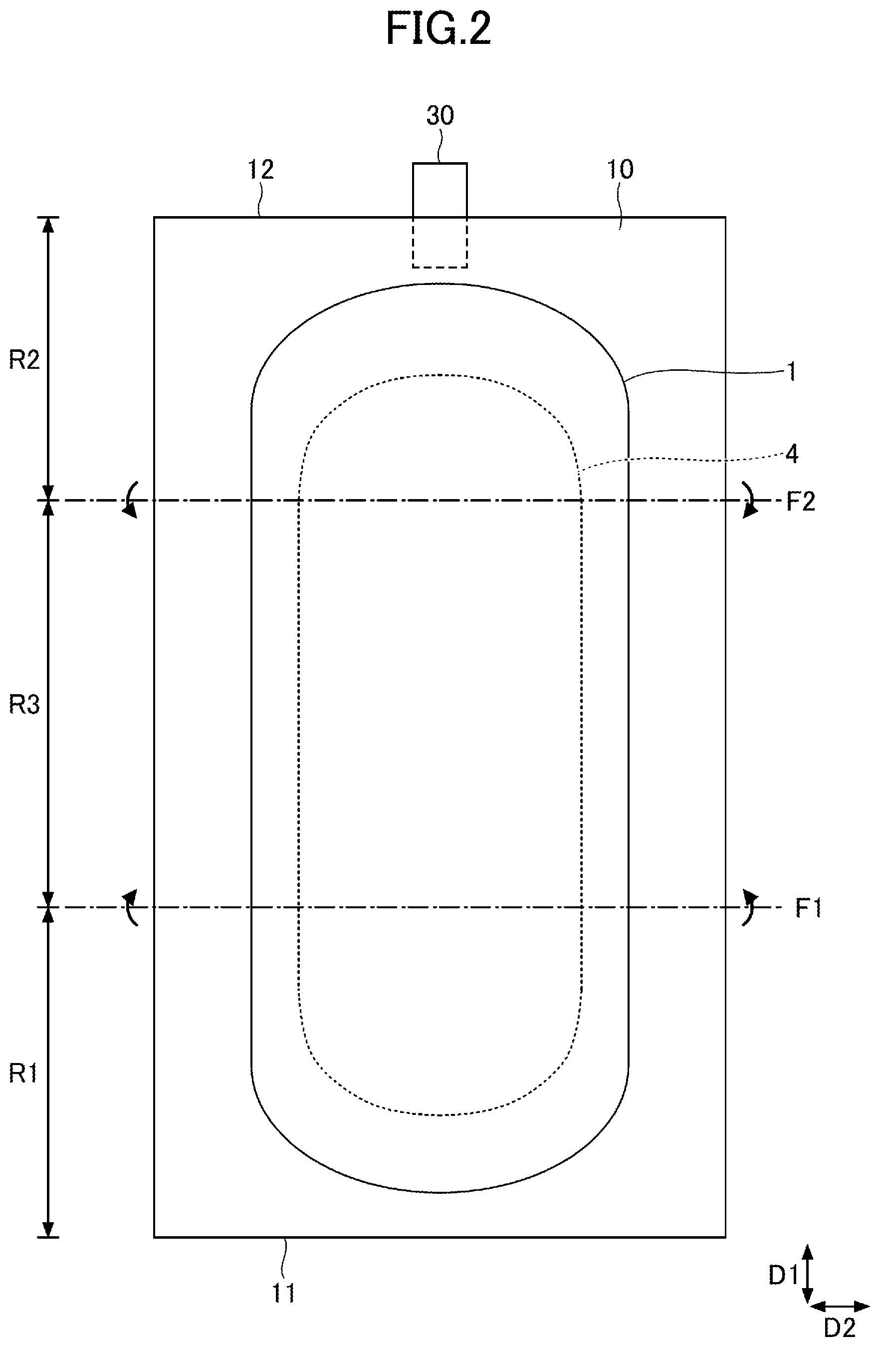 Patent US12564523 Figure 2 – Individually wrapped absorbent article and method for manufacturing individually wrapped absorbent article
