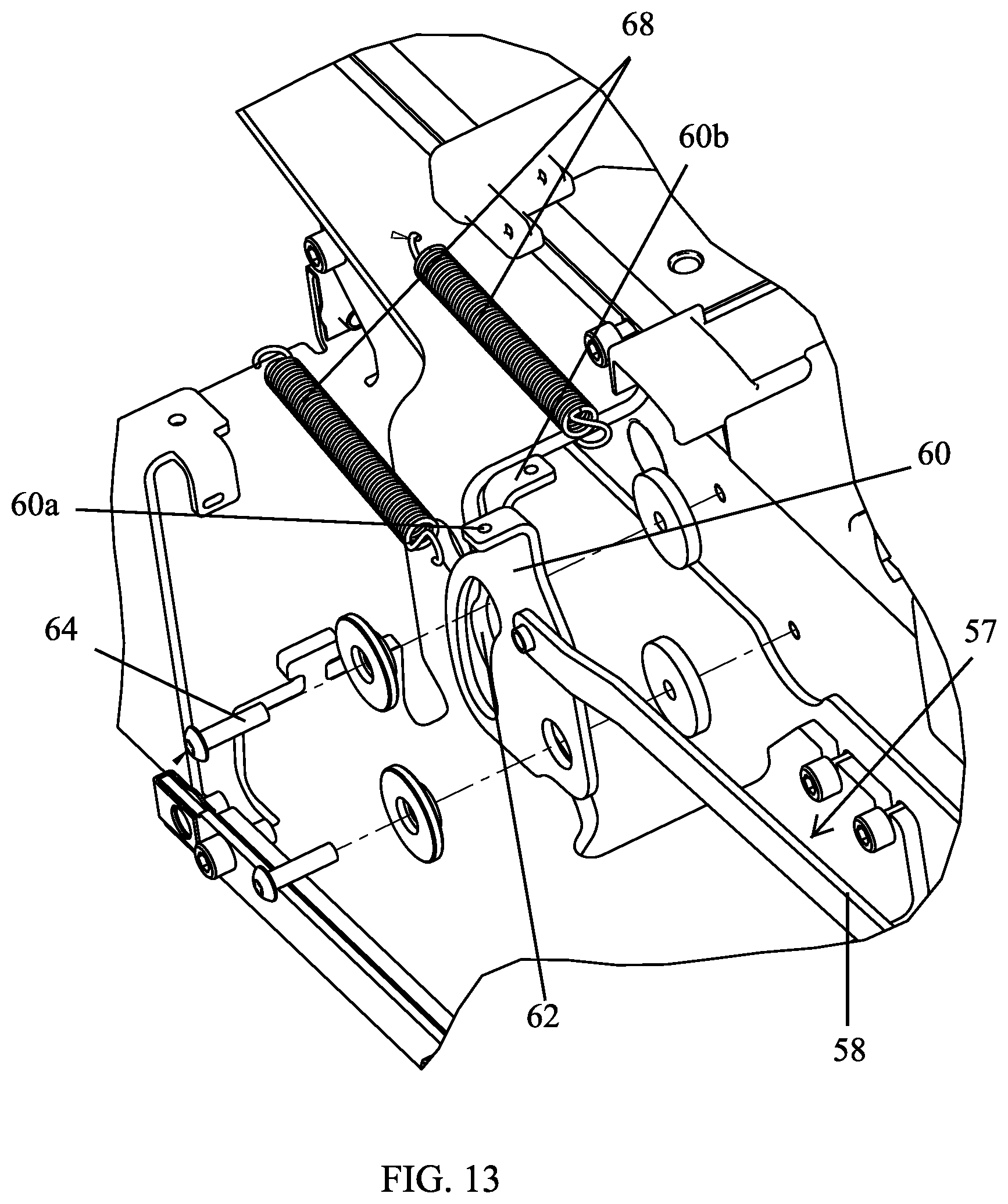 Patent US12564524 Figure 15 – Ambulance cot and loading and unloading system