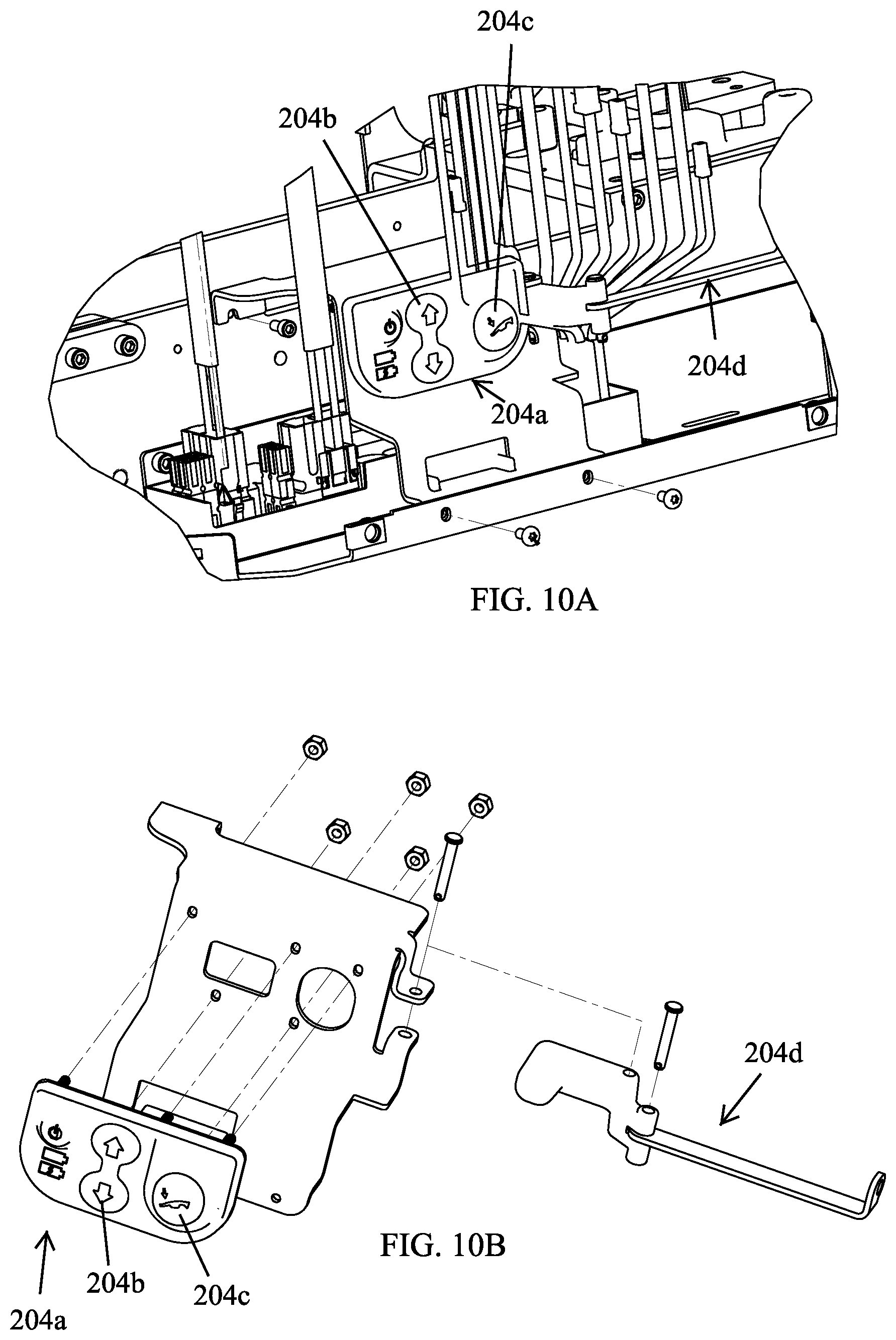 Patent US12564525 Figure 11 – Ambulance cot and loading and unloading system