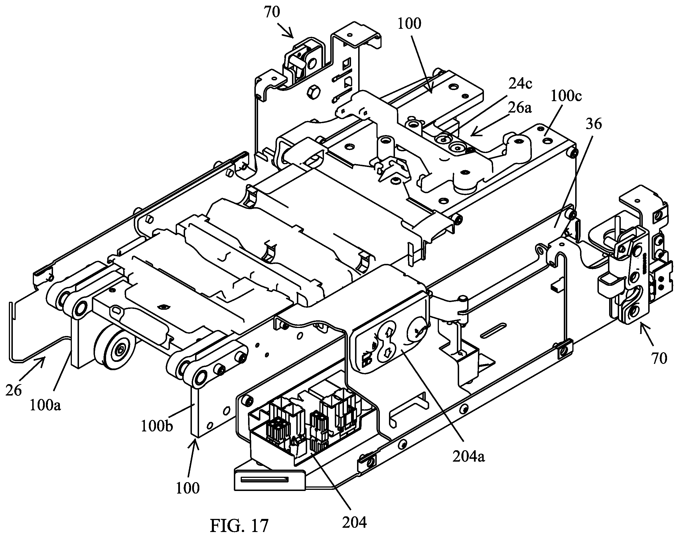 Patent US12564525 Figure 20 – Ambulance cot and loading and unloading system
