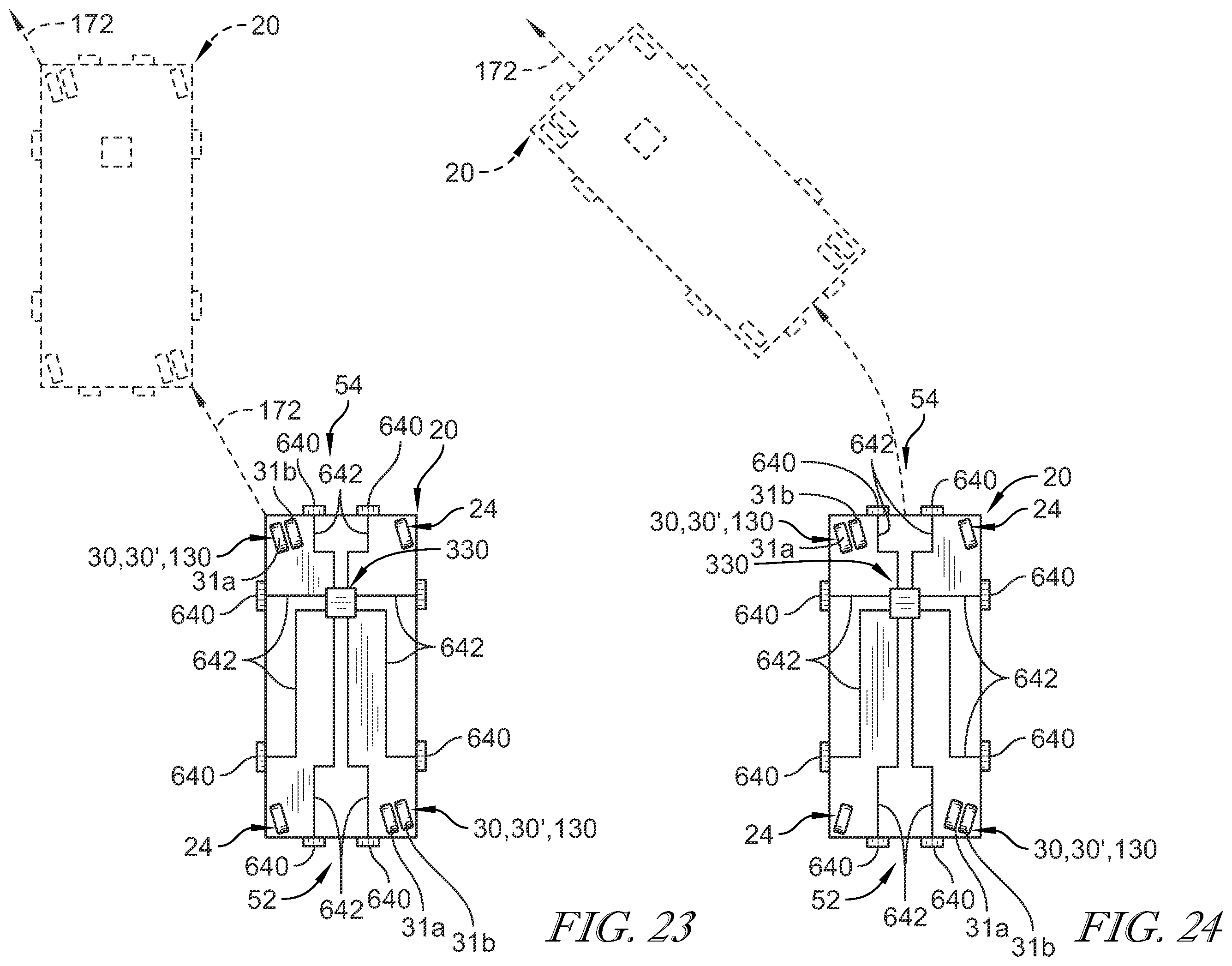 Patent US12564527 Figure 17 – Patient support apparatus having motorized wheels