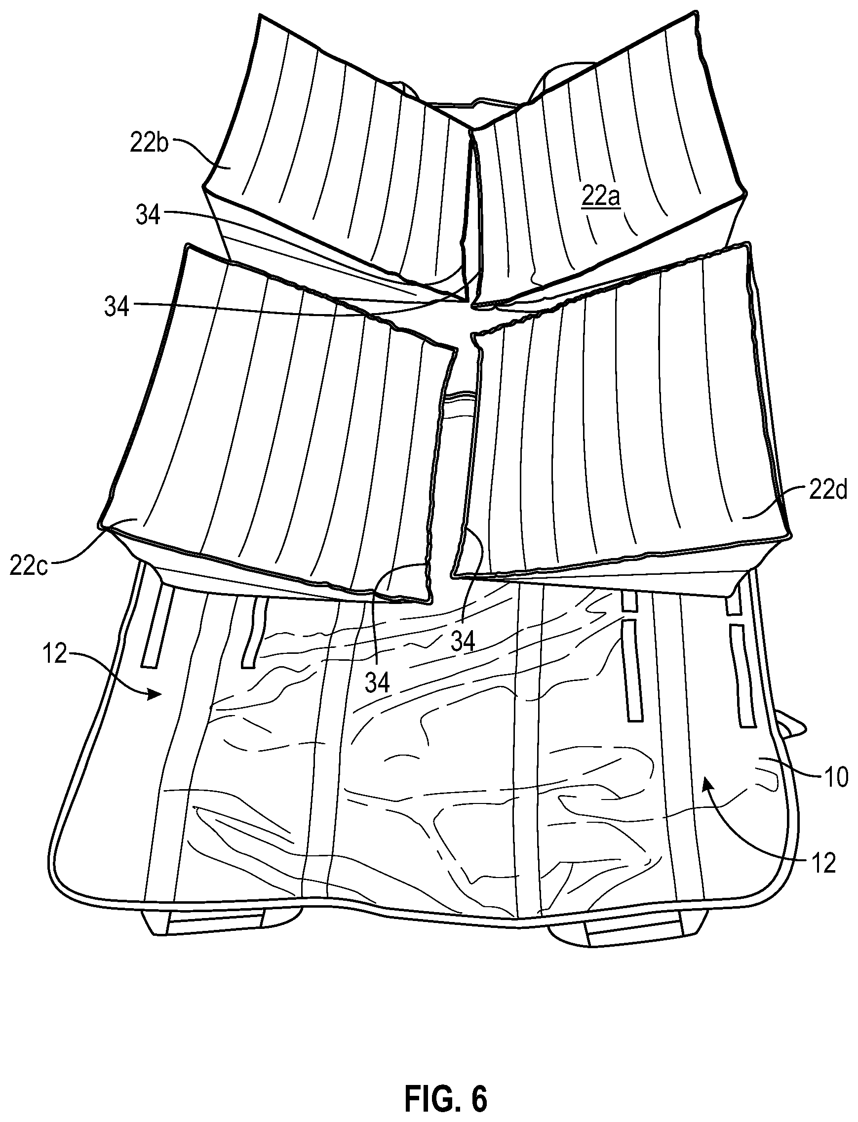 Patent US12564528 Figure 6 – Air controlled pressure off loading devices